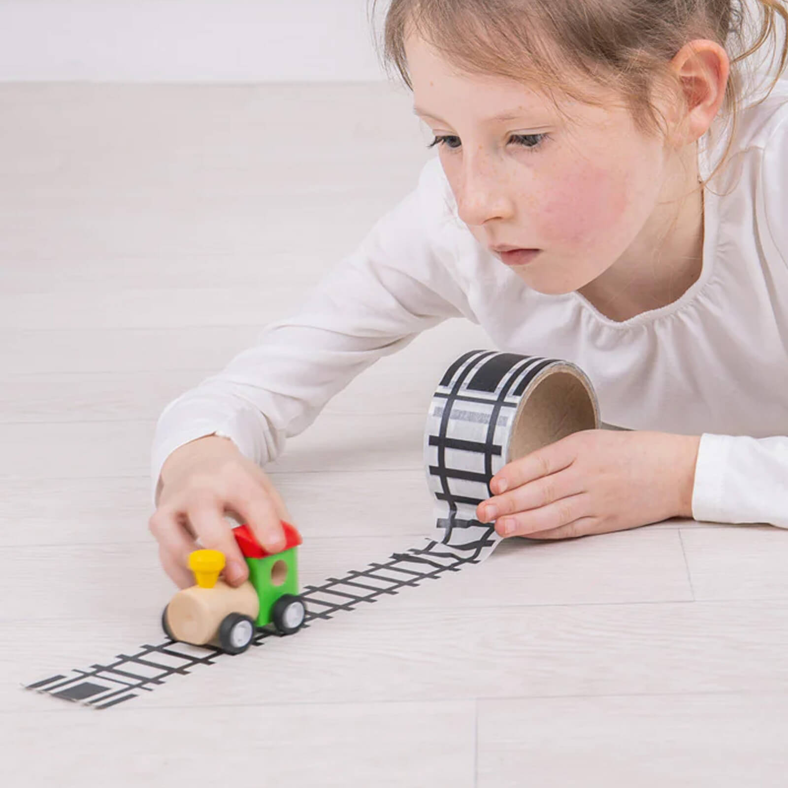 Railway Tape and Train