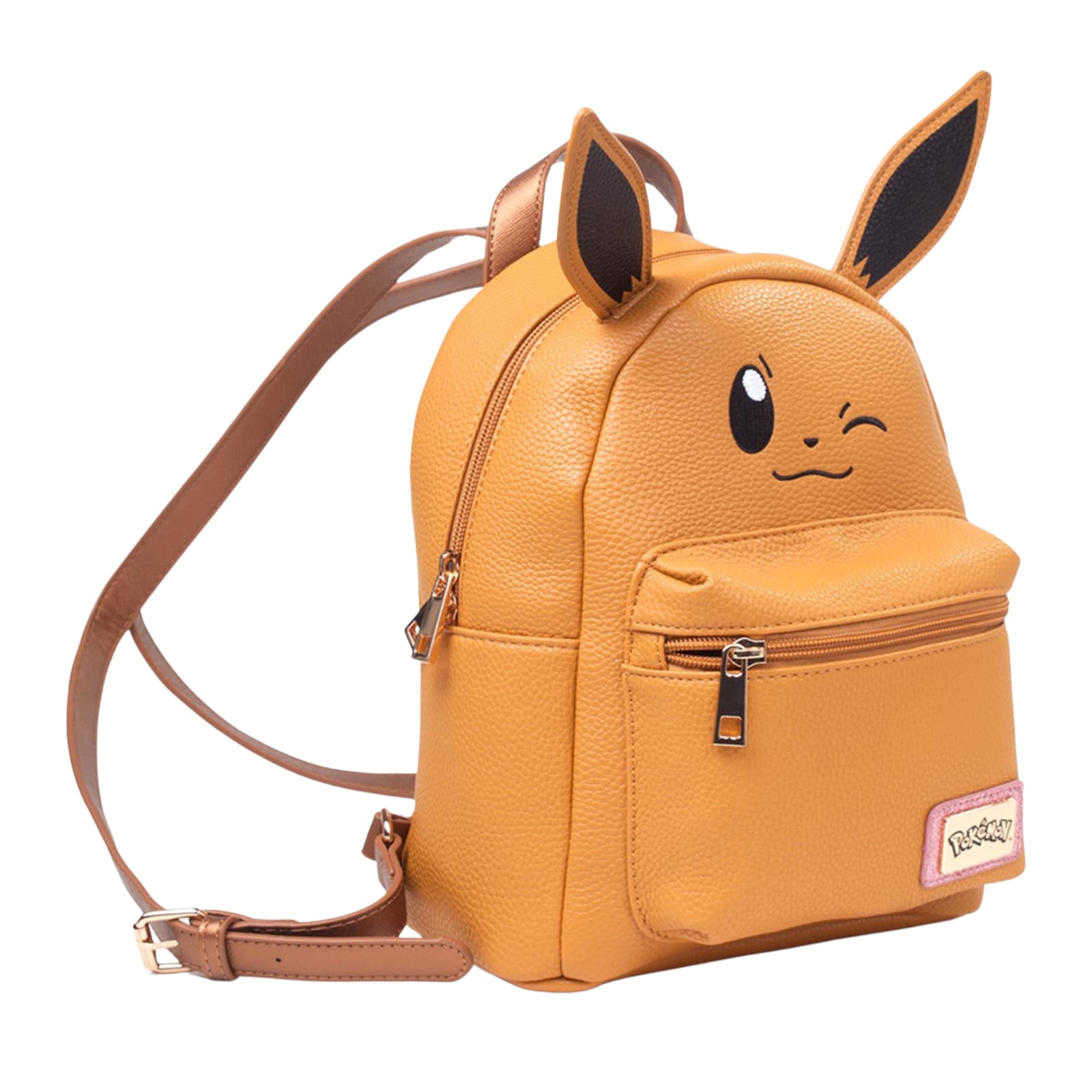 Difuzed Pokemon Small Backpack Eevee 3D Ears