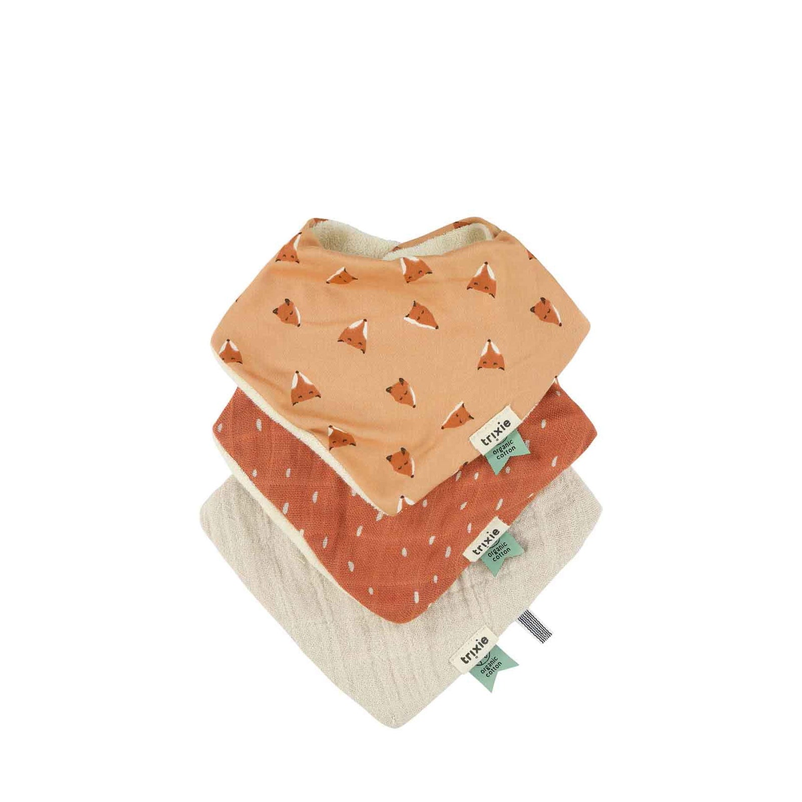 Bib 3-Pack Mix - Fierce Fox