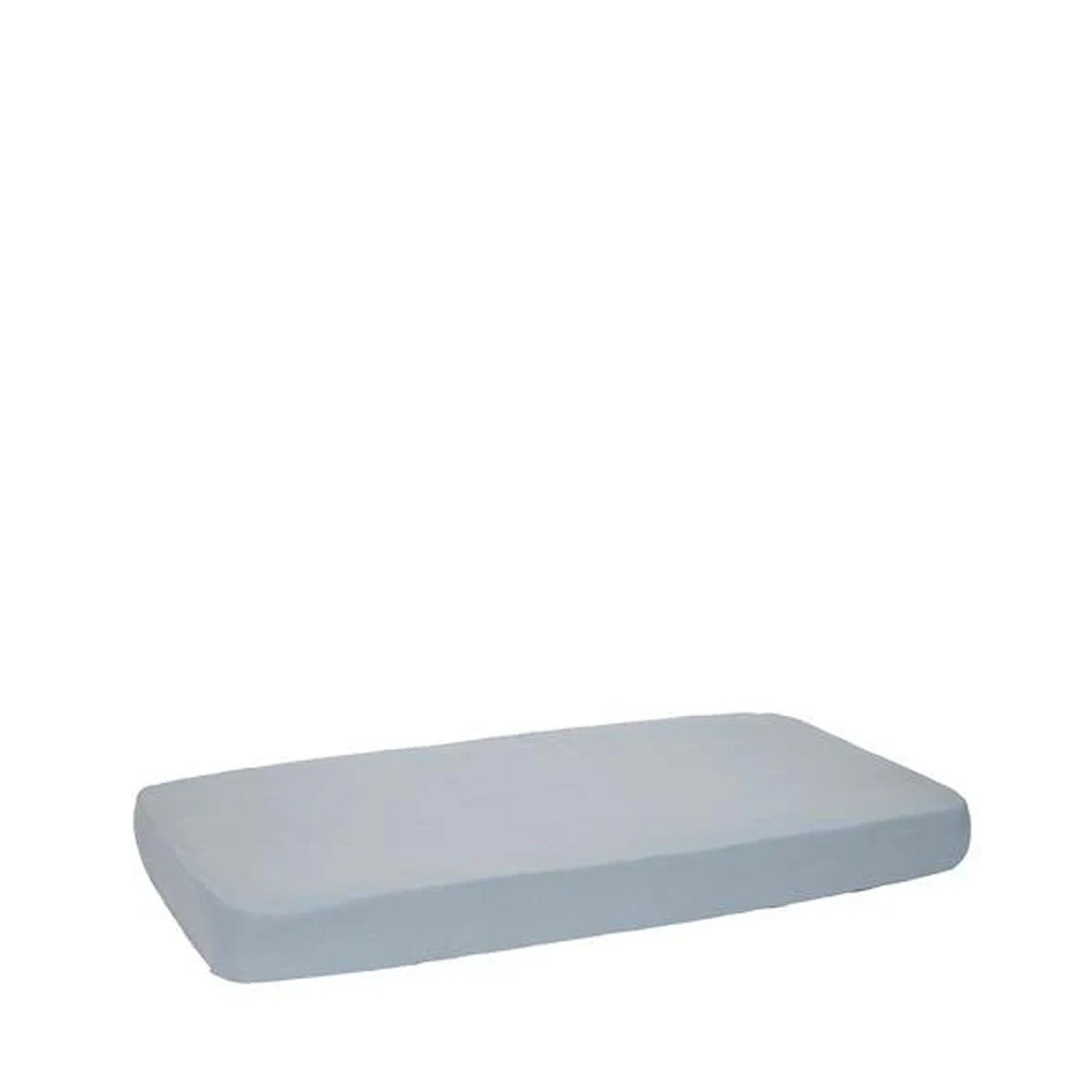 Fitted Cot Sheet 60cm x 120cm - Pure Denim Blue