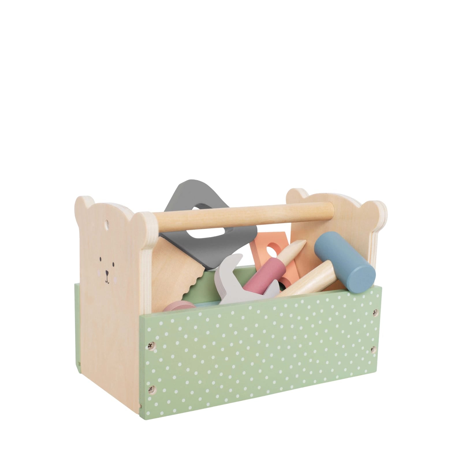 Wooden Toolbox - Teddy