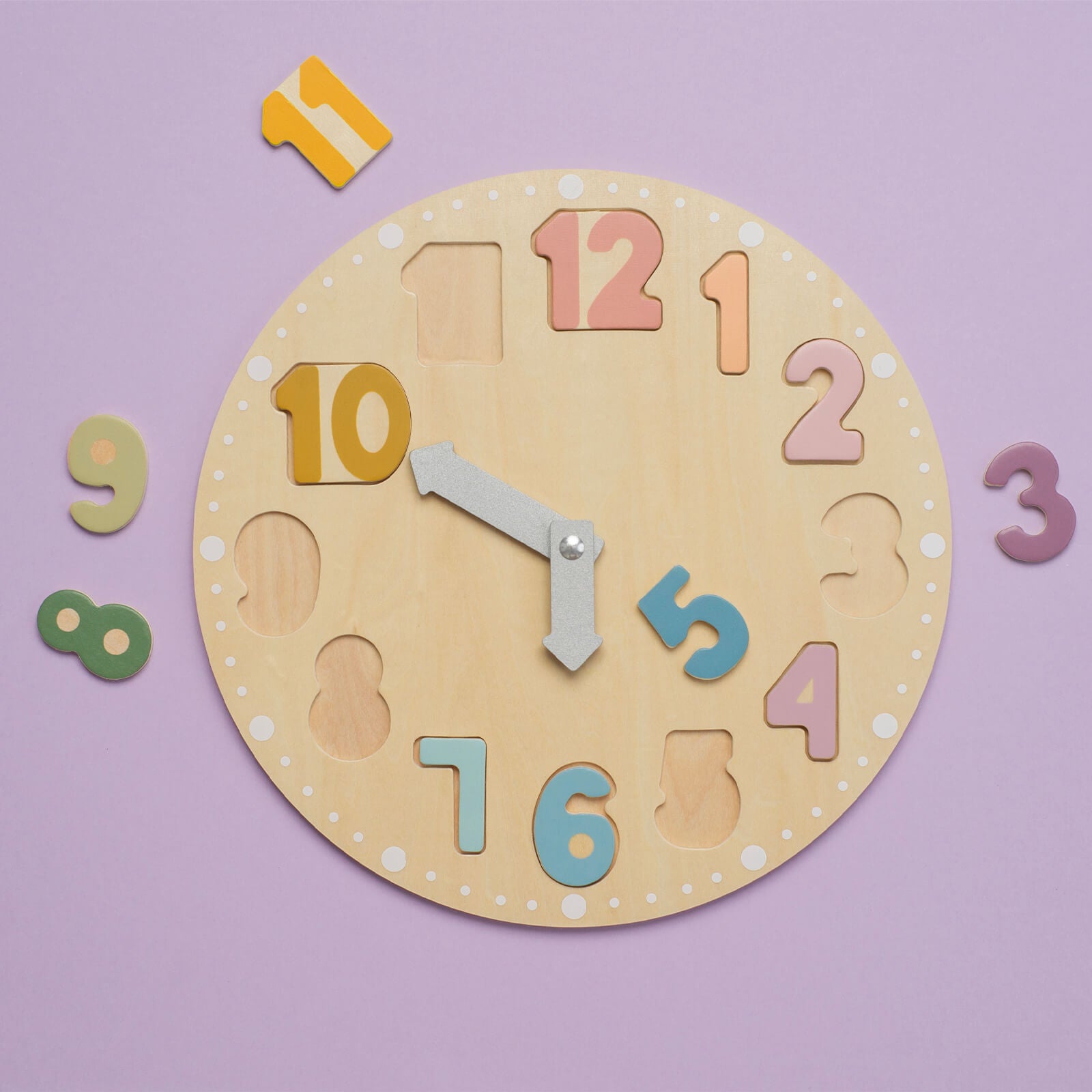 Tell The Time Puzzle Clock