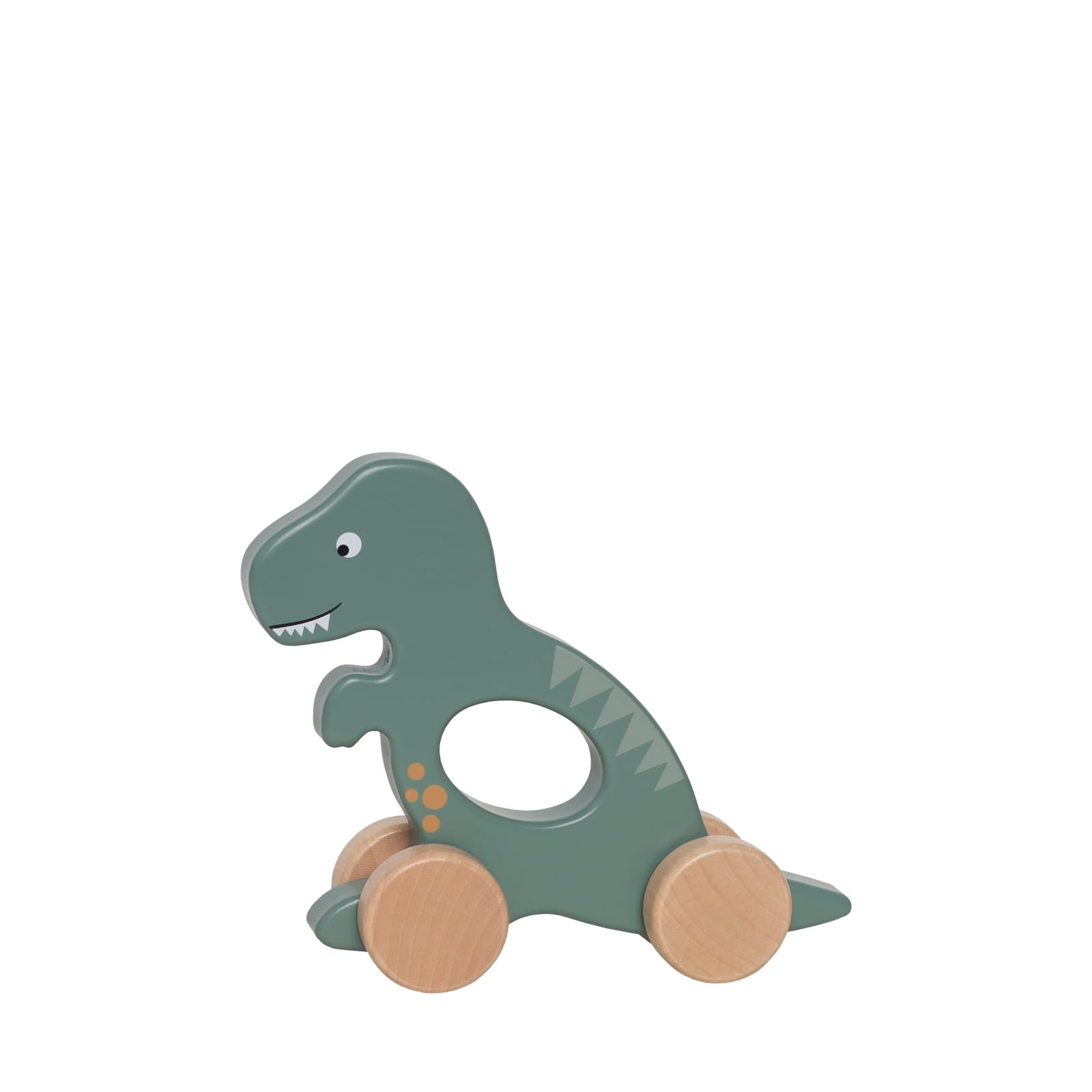 Wooden Push Dino