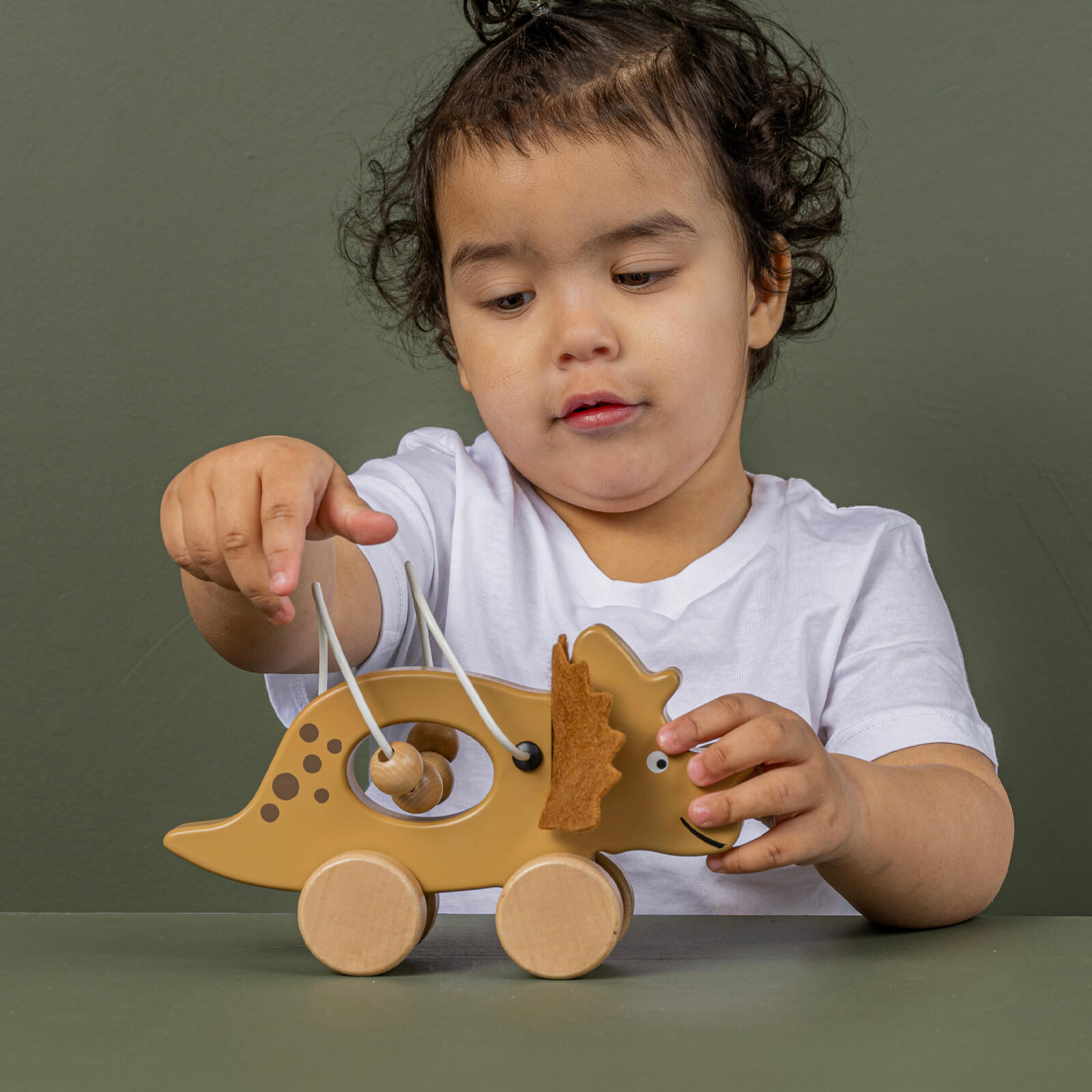 Push Dino with Bead Maze