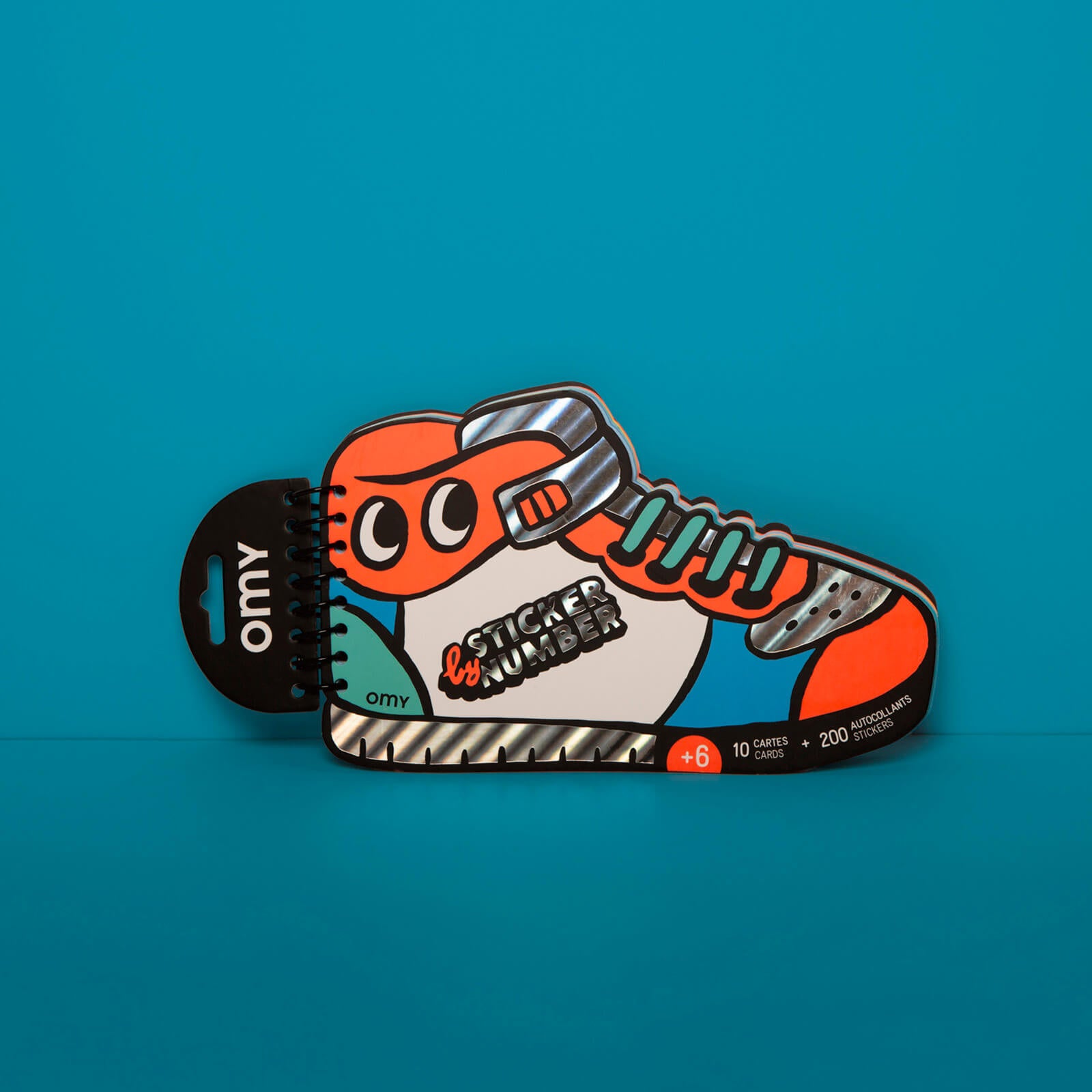 Sticker By Number Notebook - Street