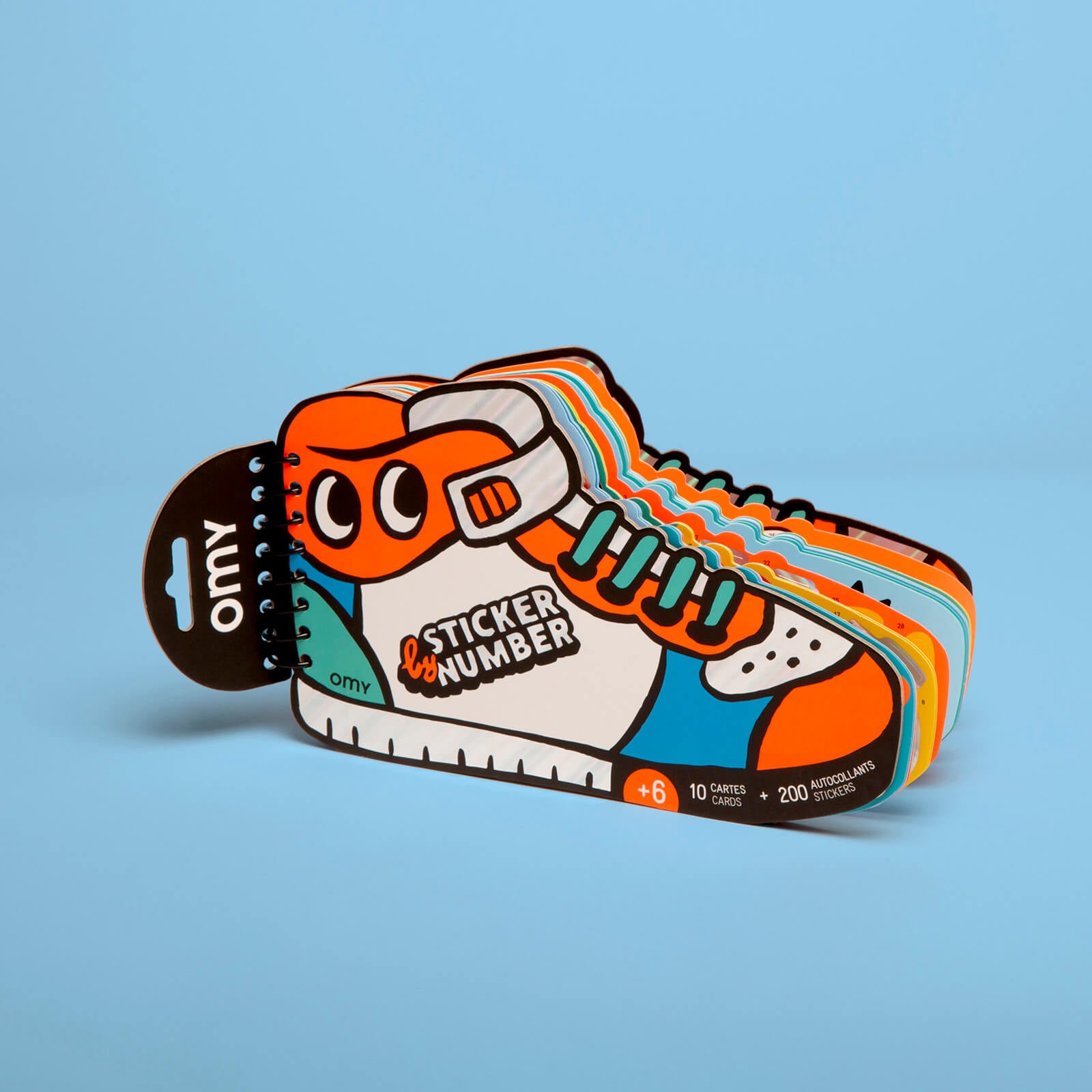 Sticker By Number Notebook - Street