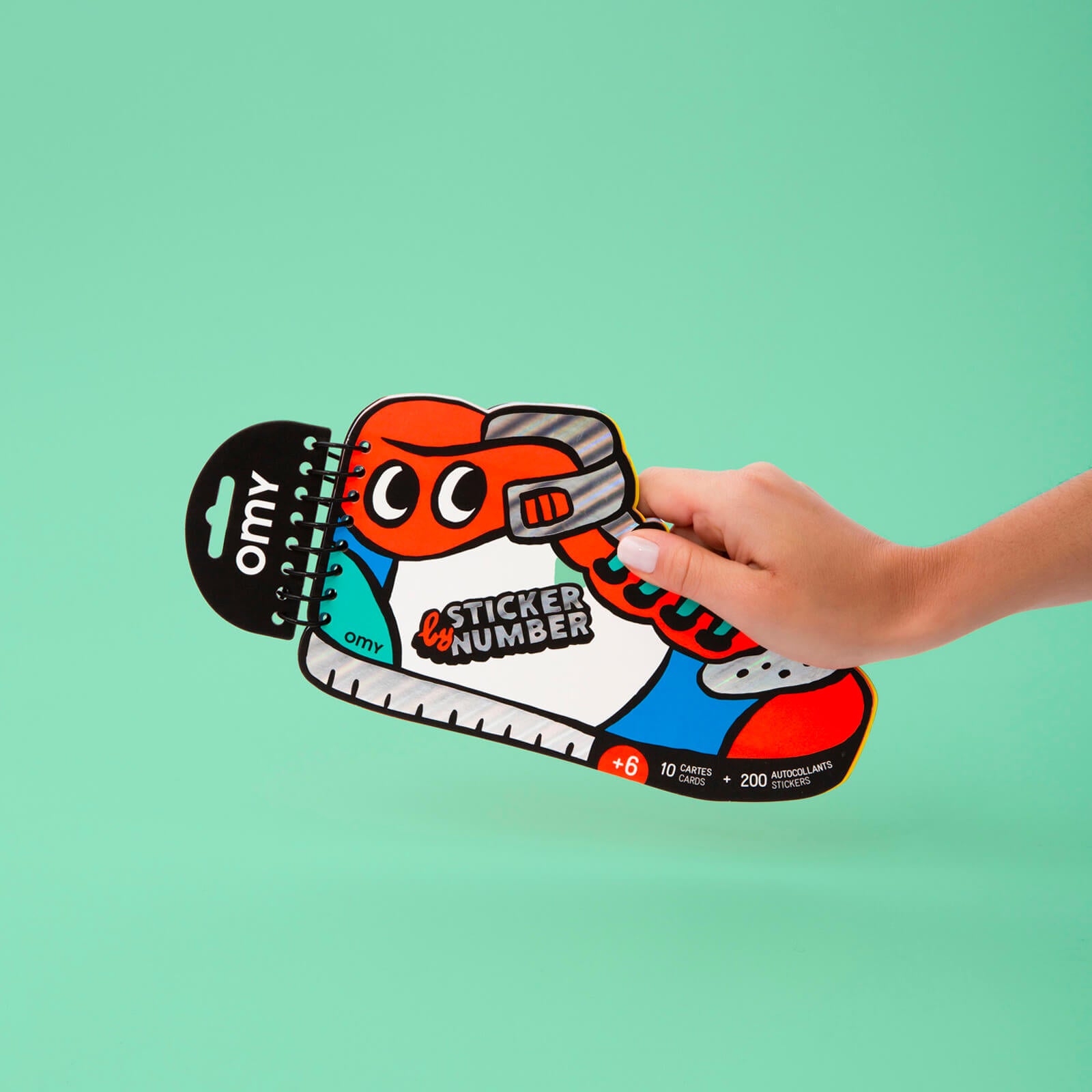 Sticker By Number Notebook - Street