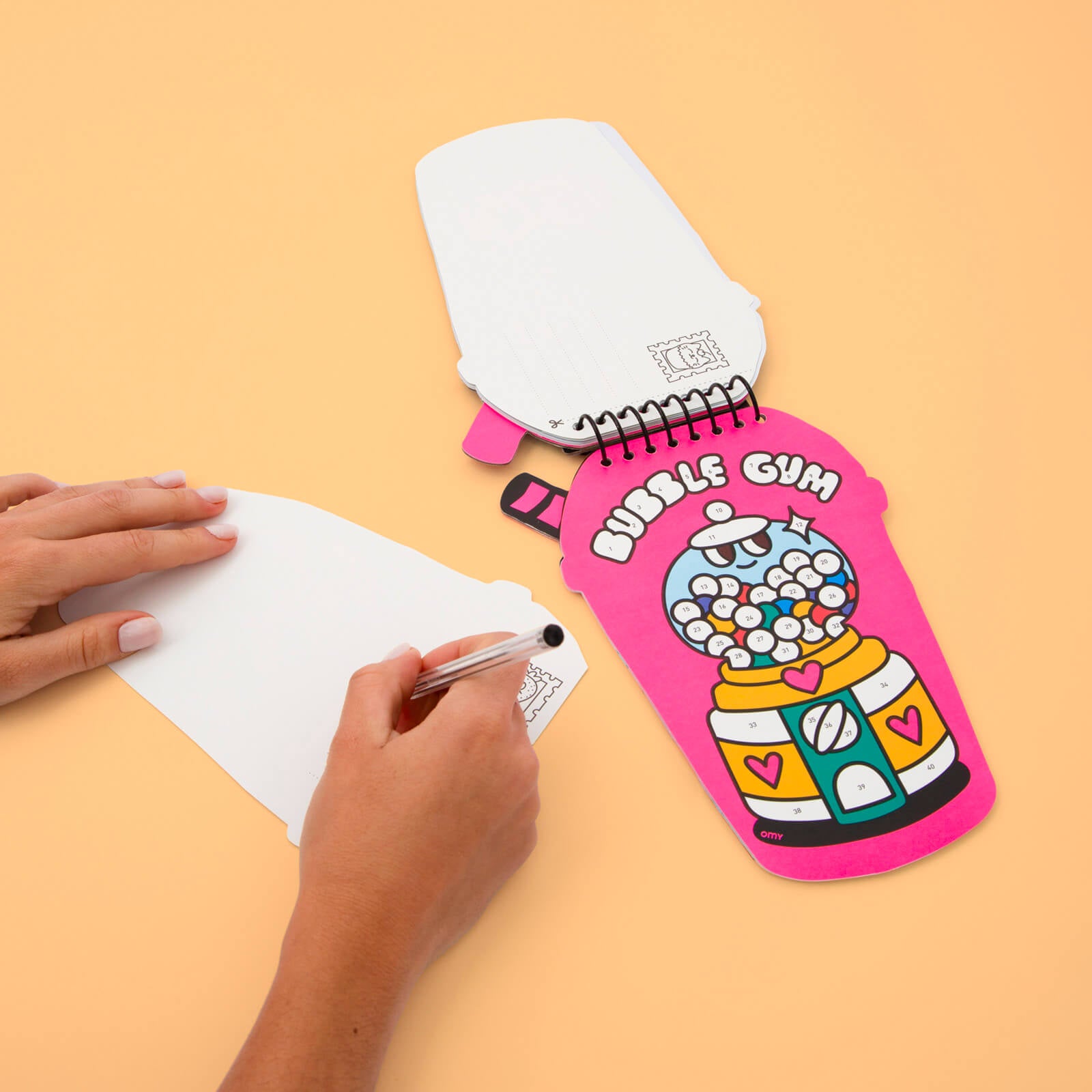 Sticker By Number Notebook - Bubble Tea