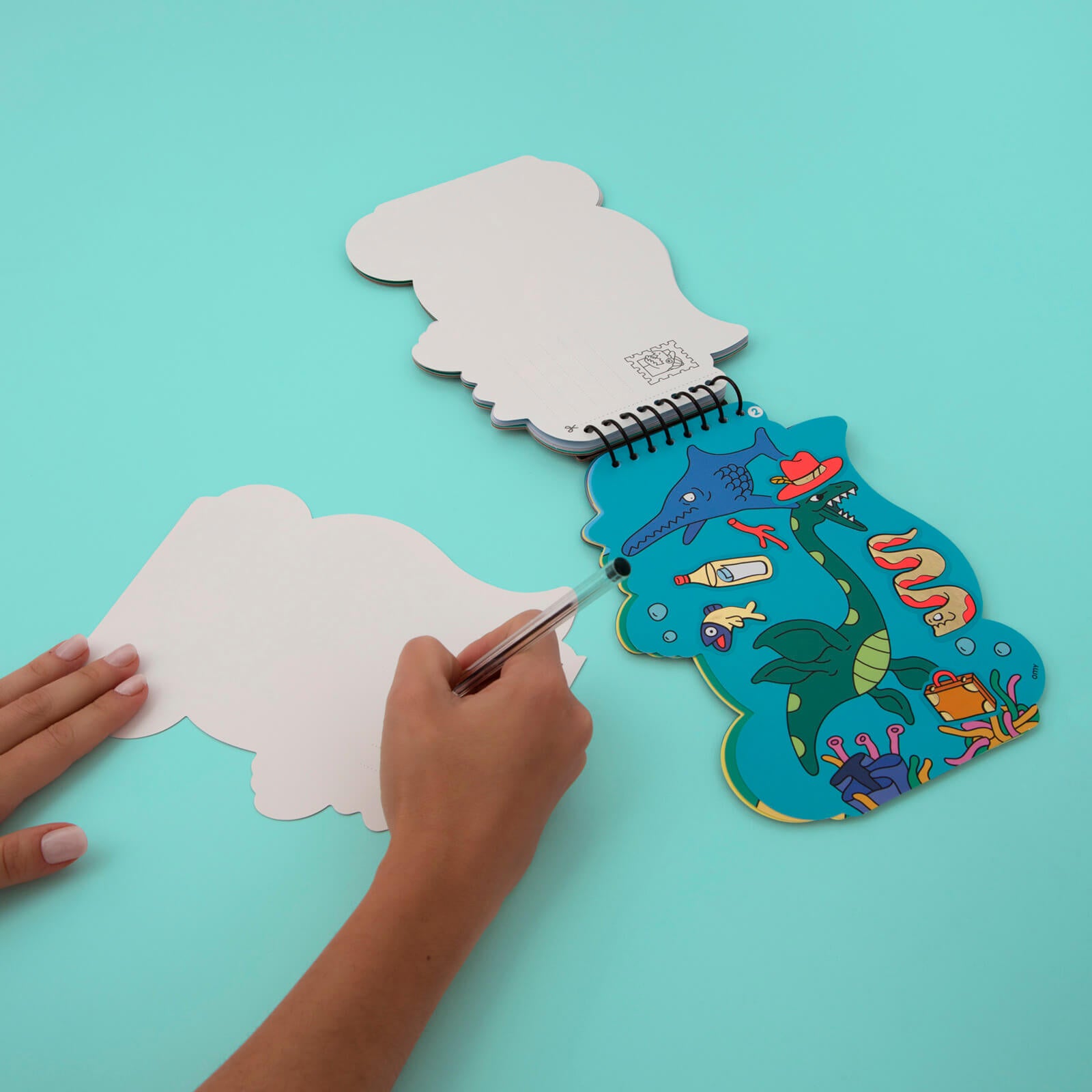 Sticker Activity Notebook - Dino