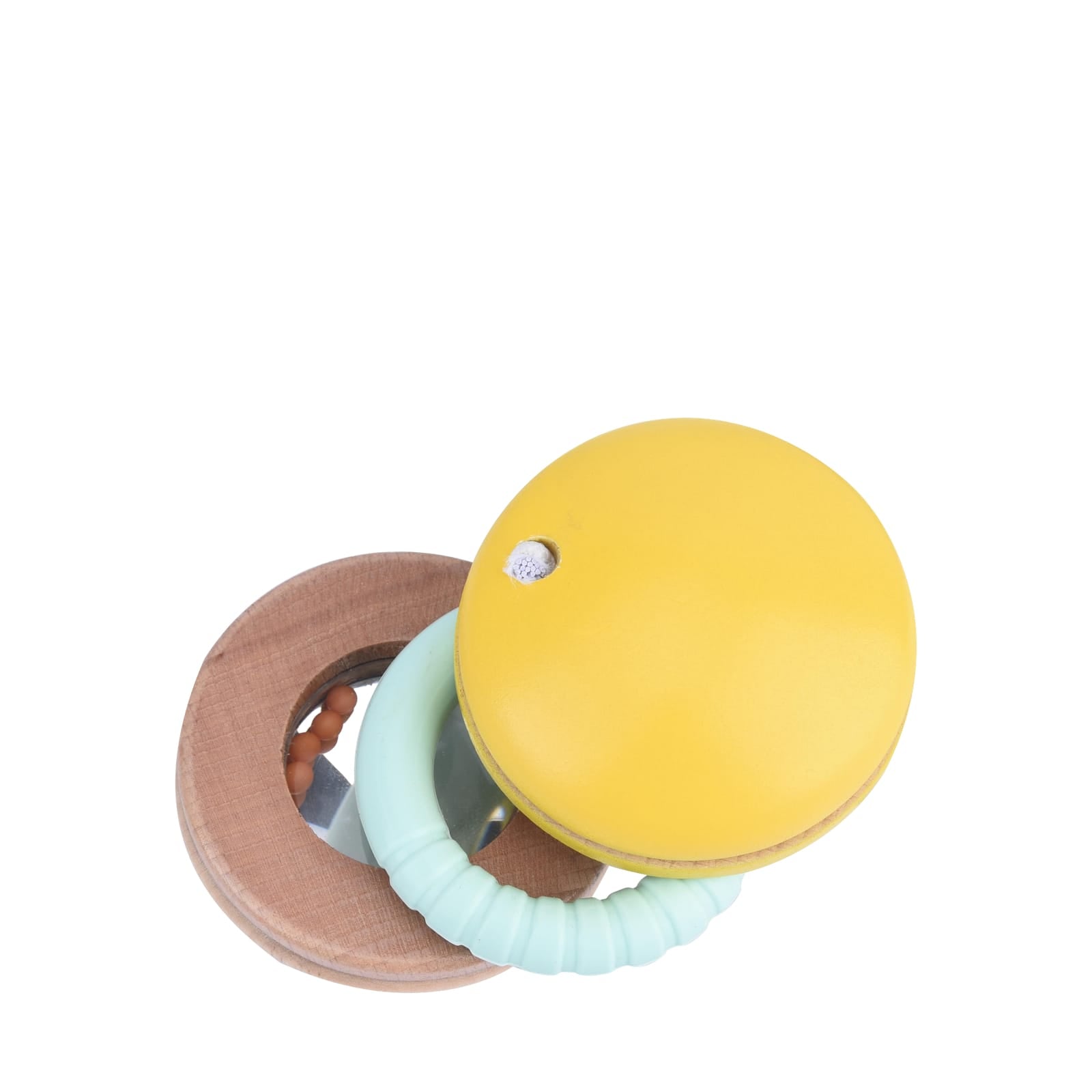 Macaroon Wooden Rattle