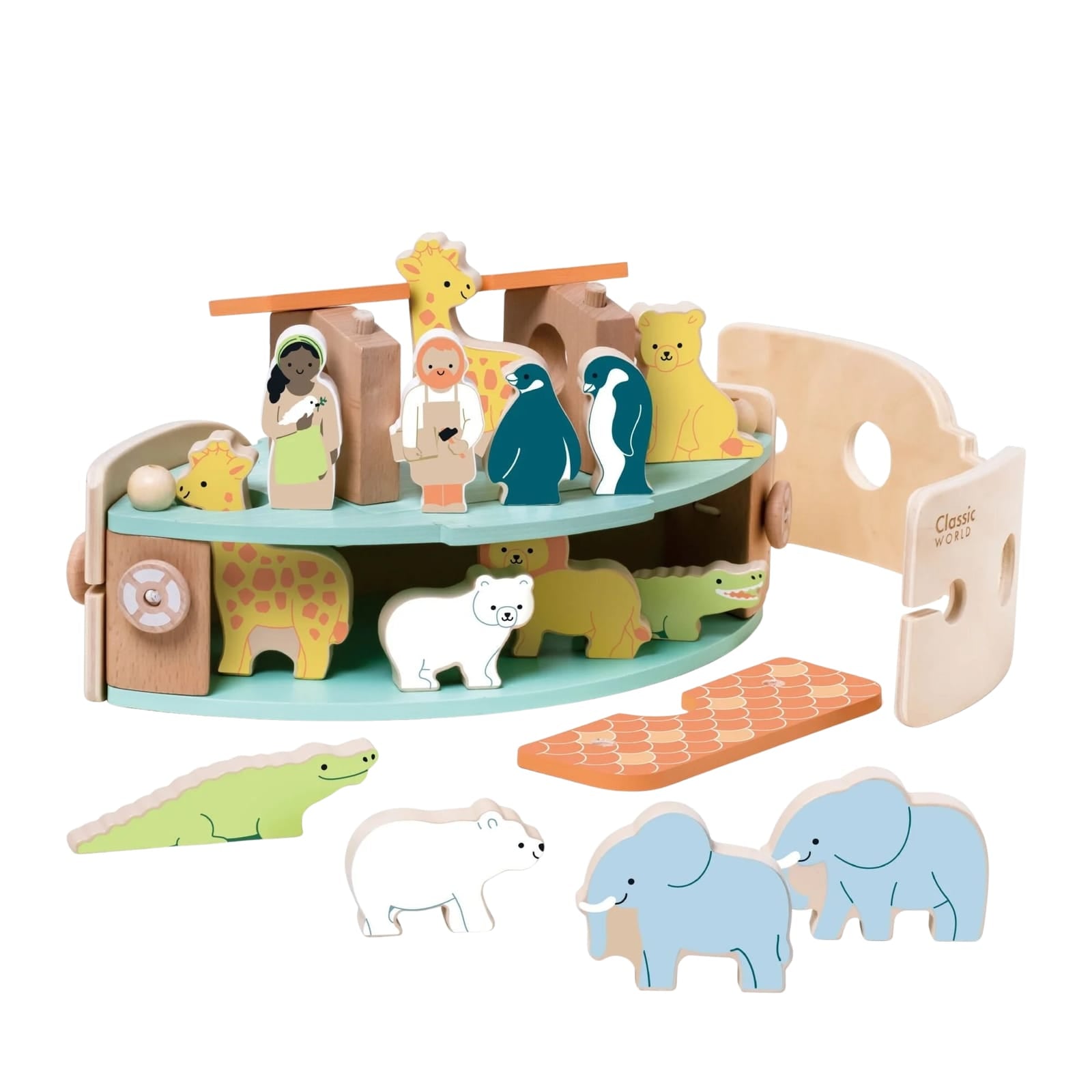 Noahs Ark Building Set - 16 Pieces