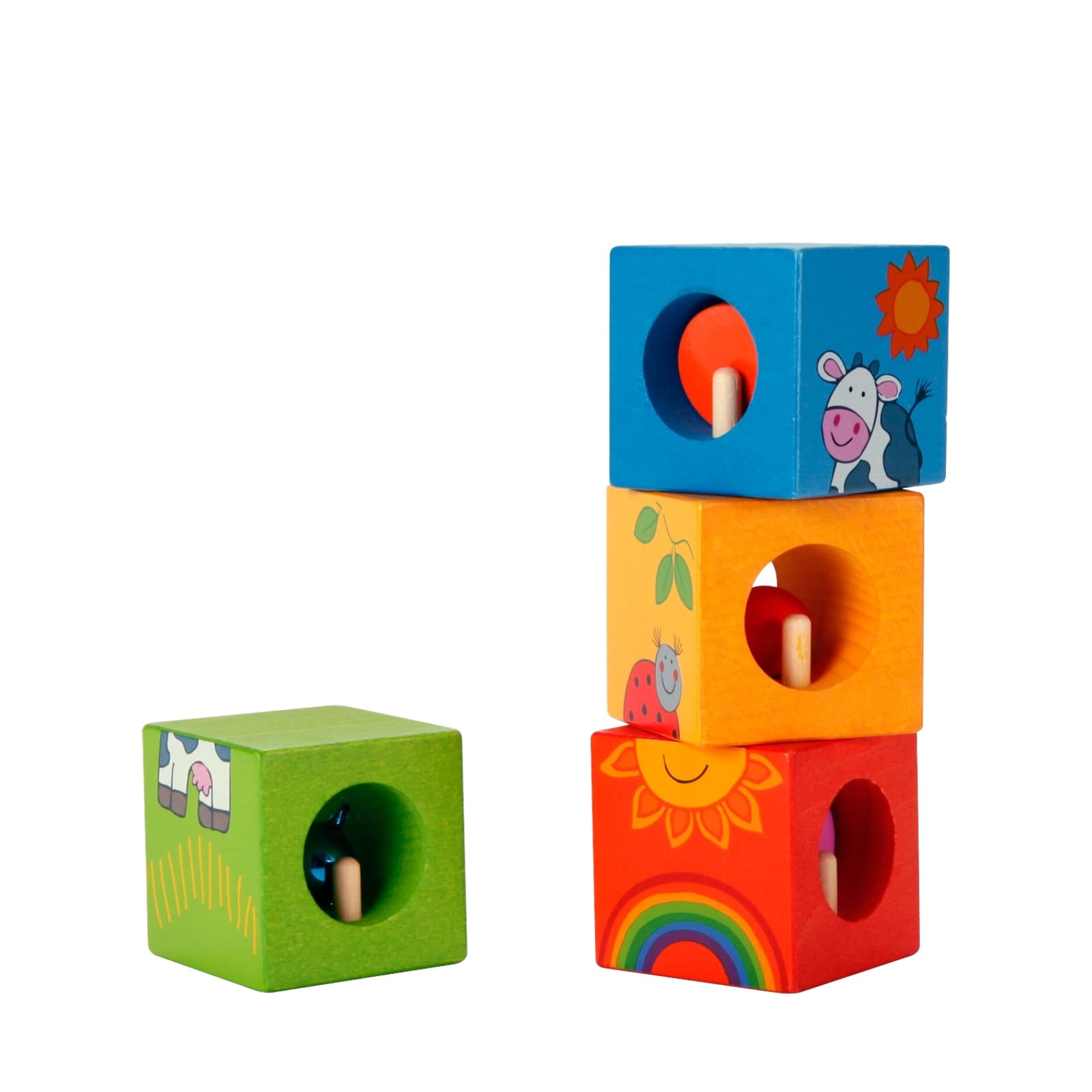 Animal Discovery Cubes Puzzle