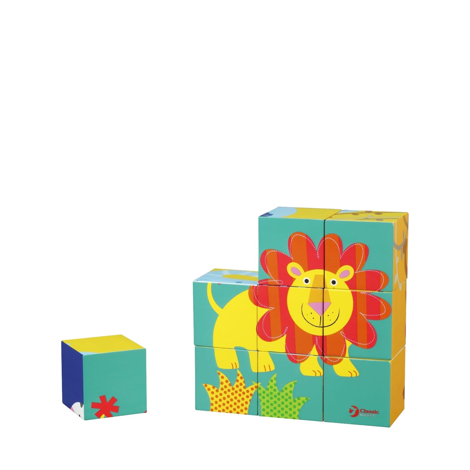 Wild Animal Blocks Puzzle