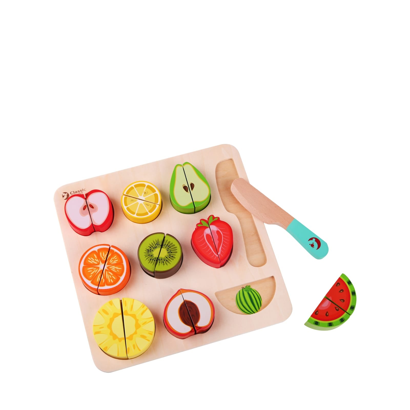 Cutting Fruits Puzzle