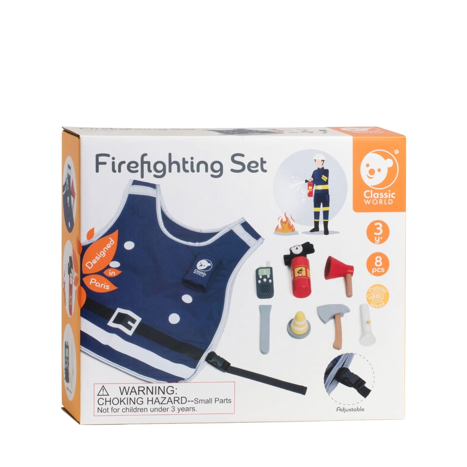 Firefighting Play Set - 8 Piece