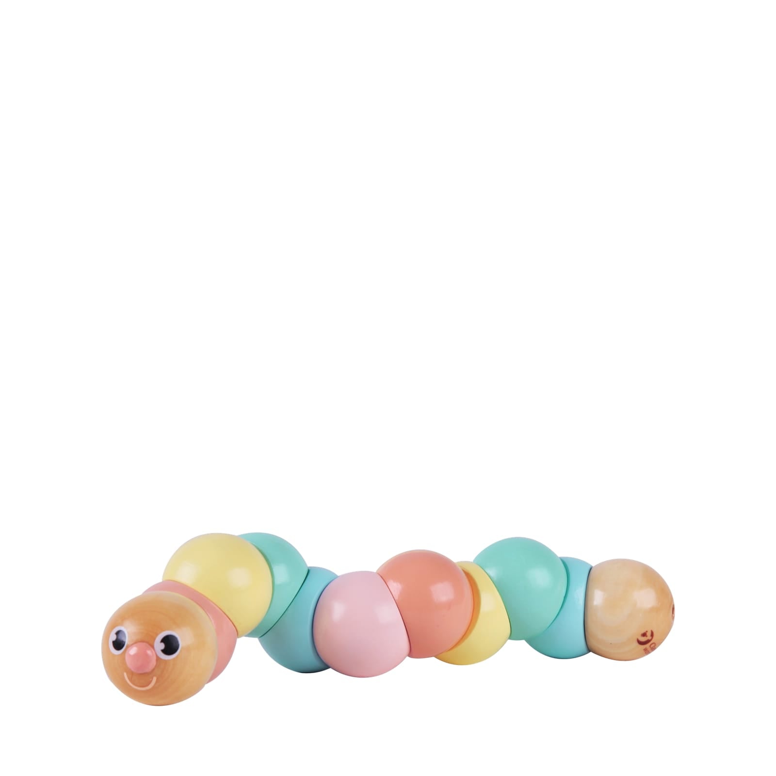 Wooden Twisty Pastel Caterpillar