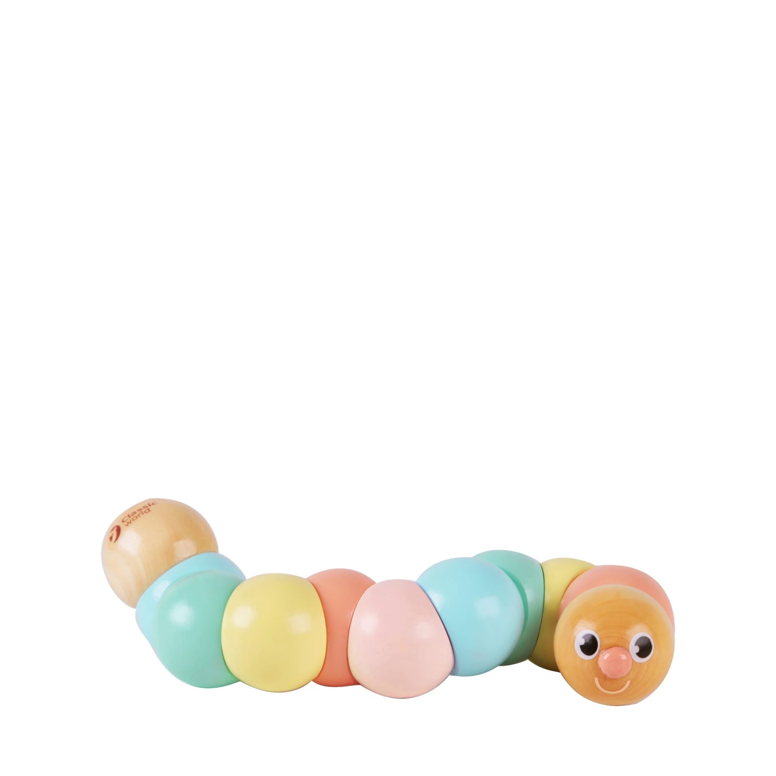 Wooden Twisty Pastel Caterpillar