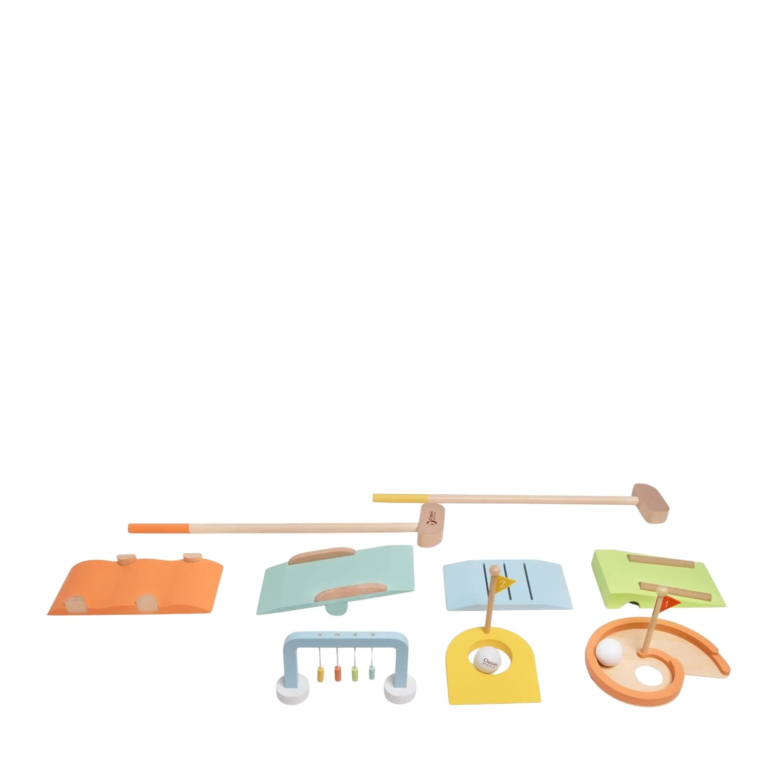 Wooden Golf Set - 11 Pieces