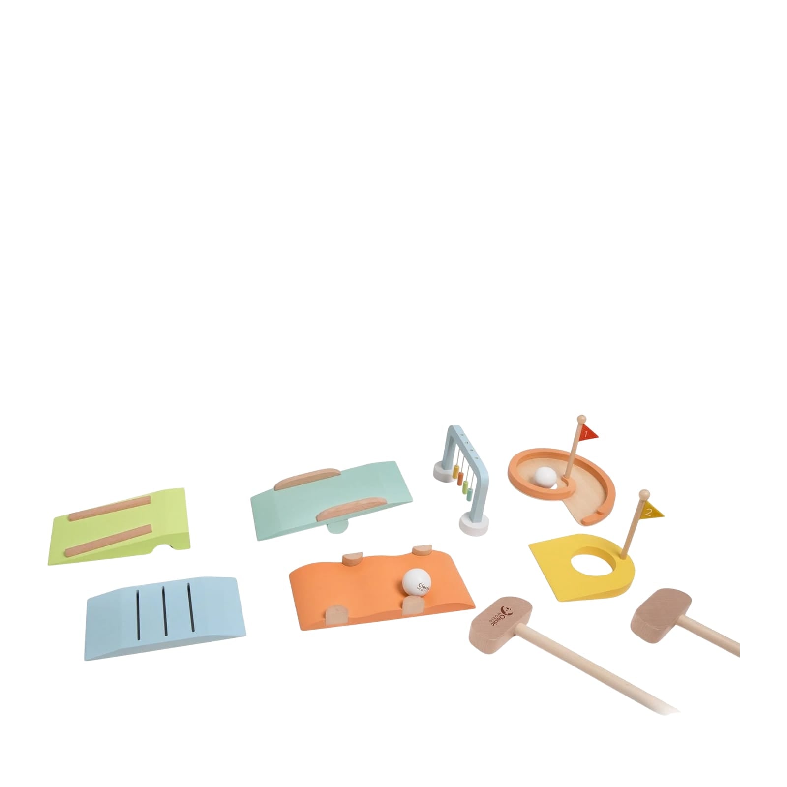 Wooden Golf Set - 11 Pieces