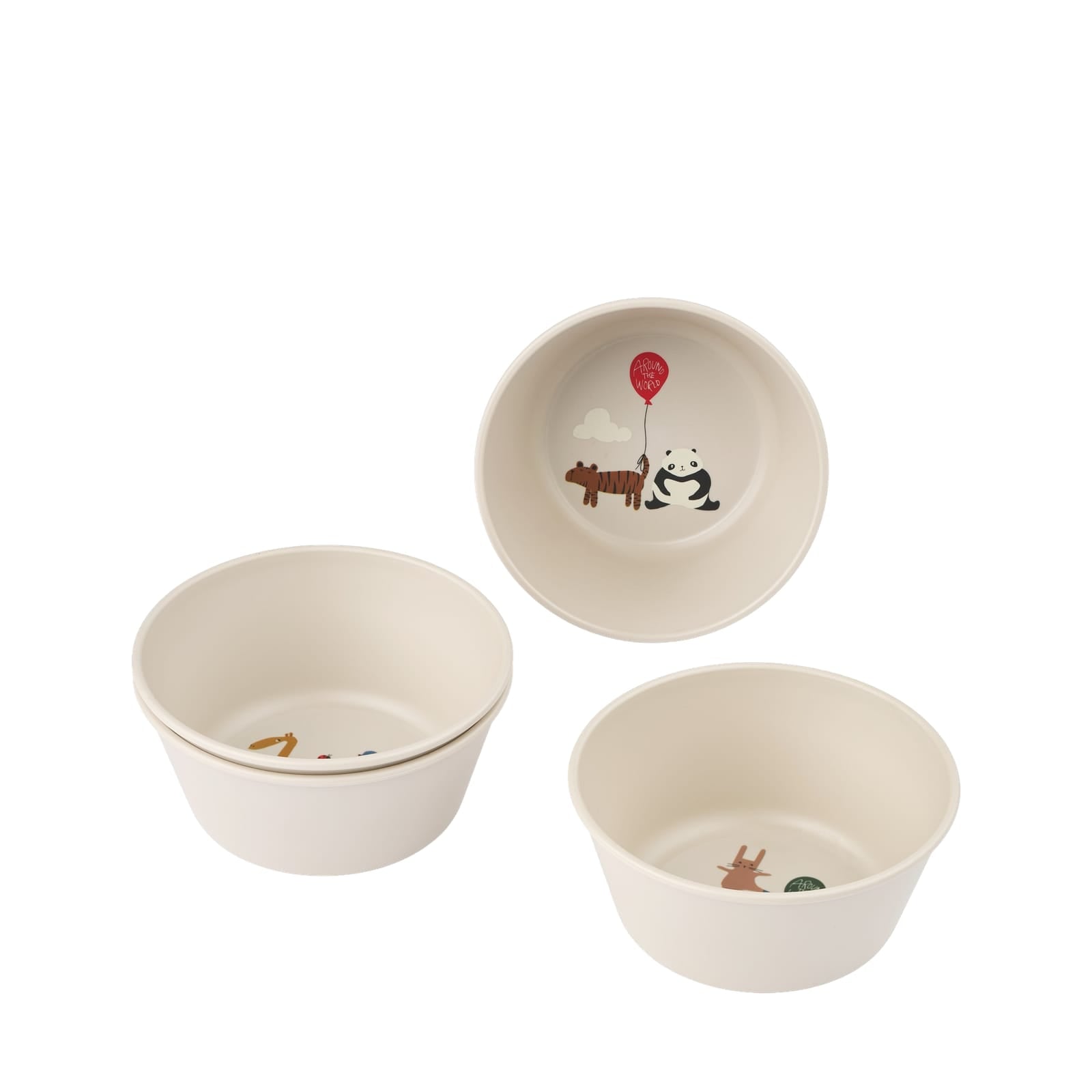 Cees Bowl 4-Pack - Around The World Sandy