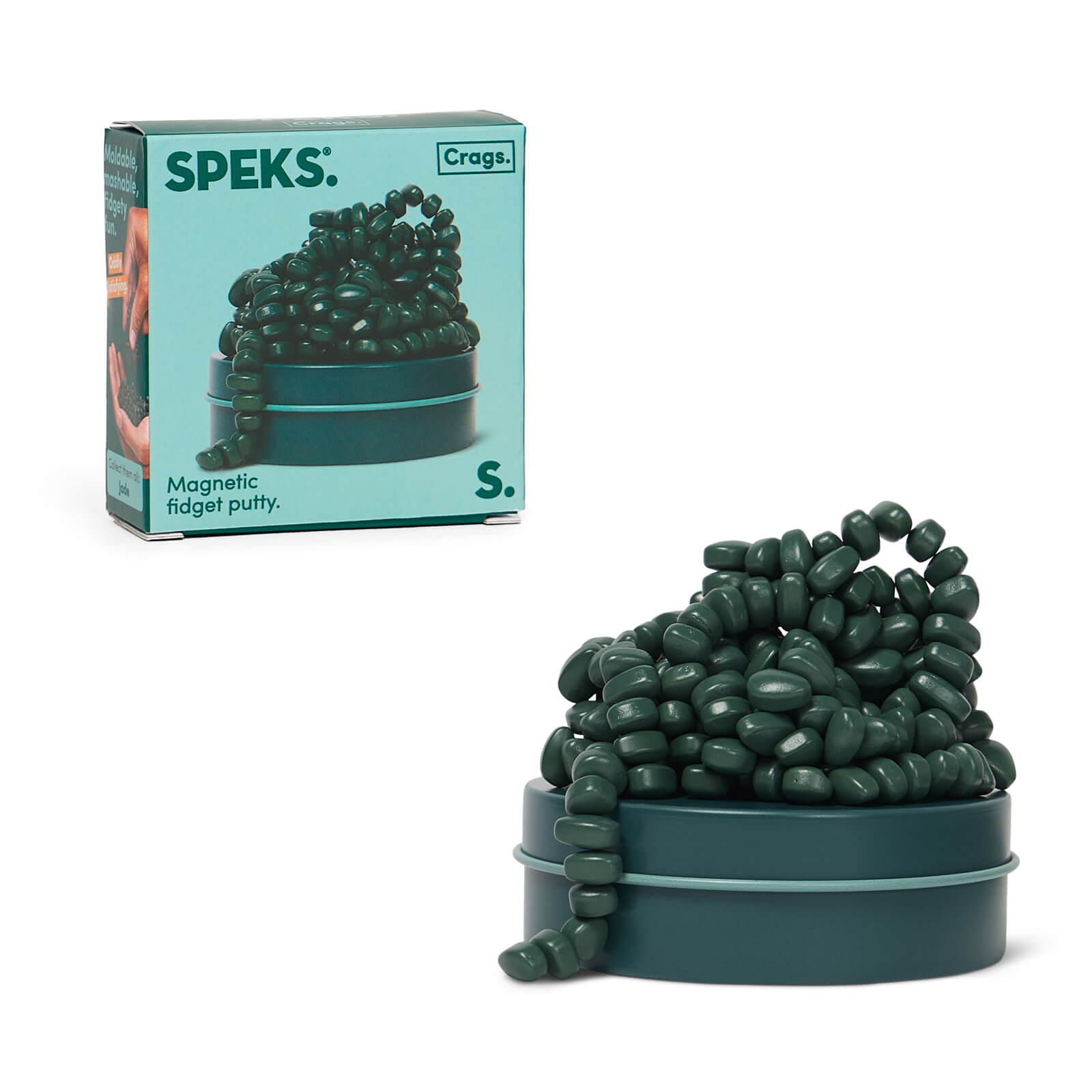 Crags Small Magnetic Putty - Jade