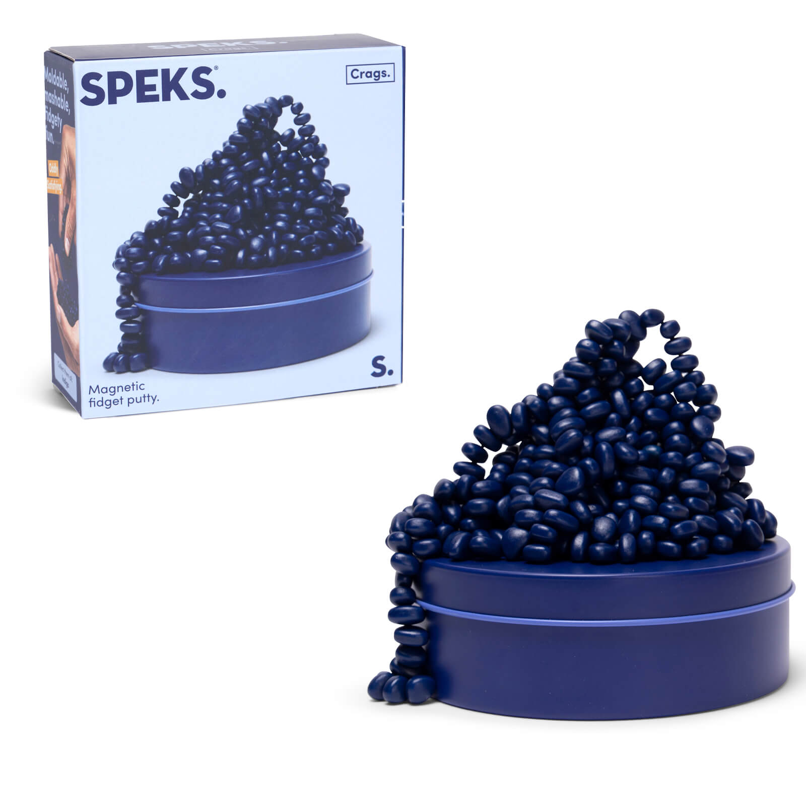 Crags Medium Magnetic Putty - Indigo