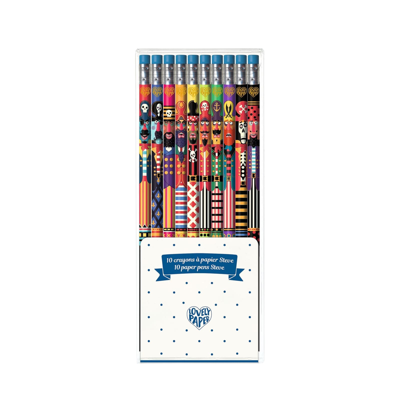 10 Pencils - Steve Pirates