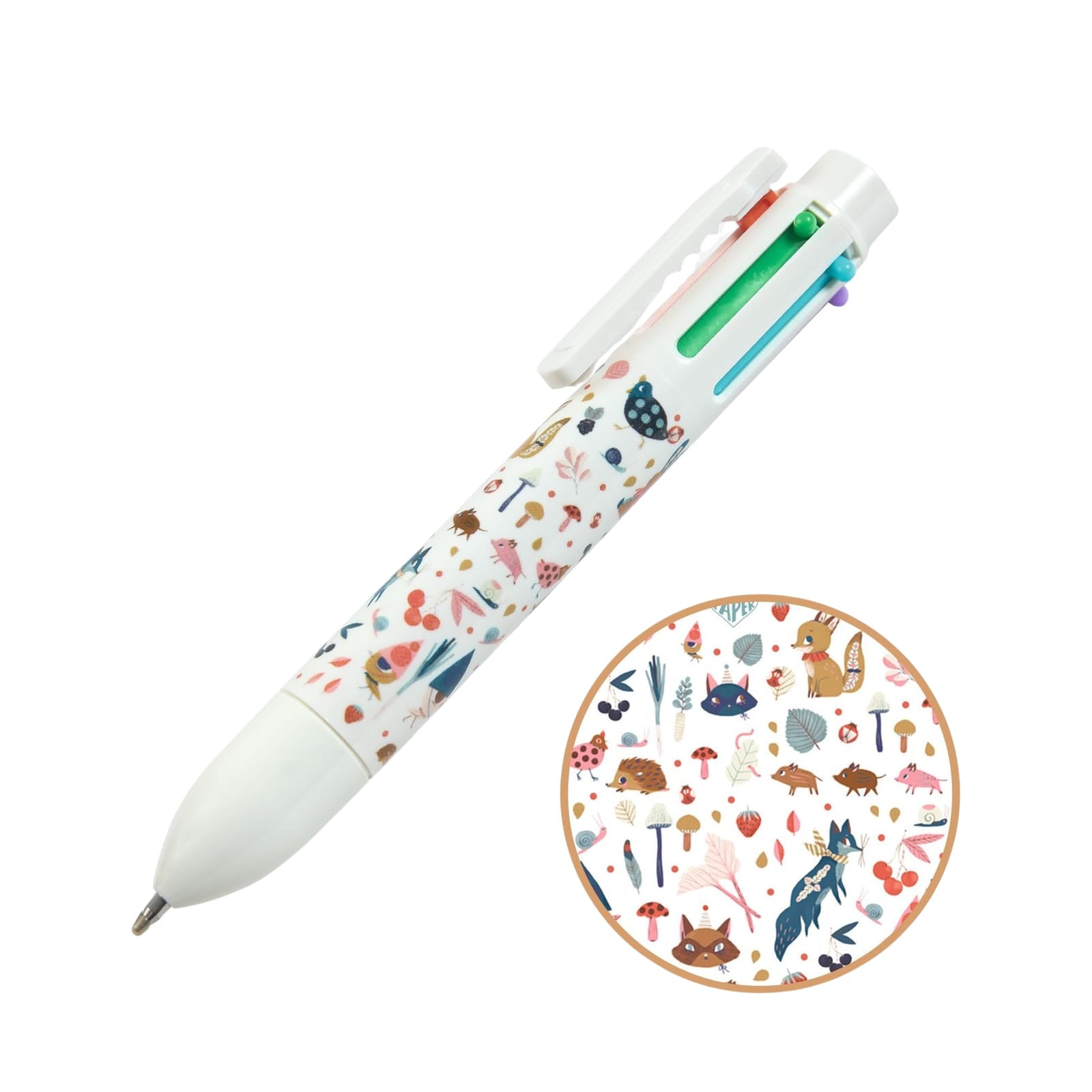 Rainbow 6 Colour Pen - Lucille