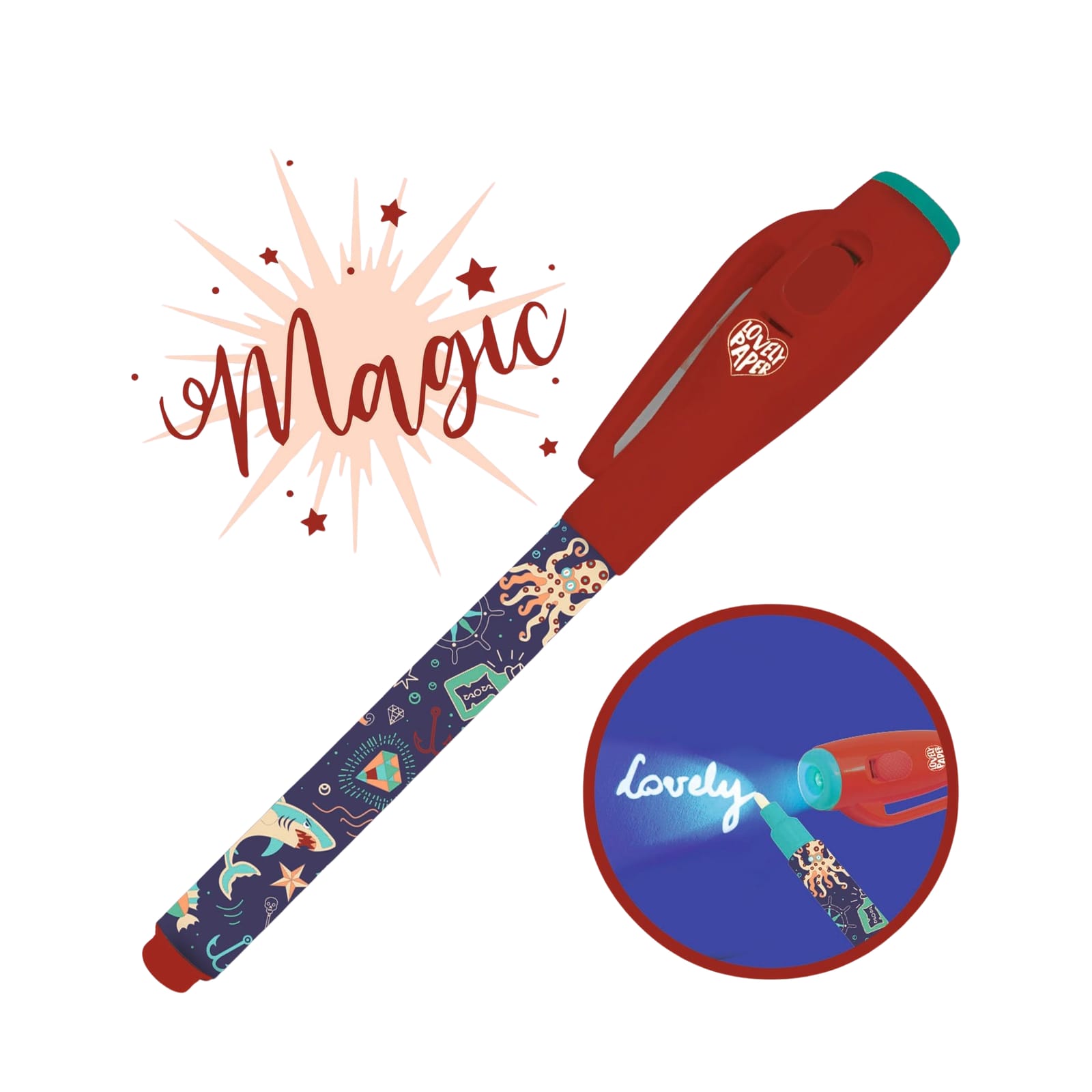 Magic Invisible Pen - Steve