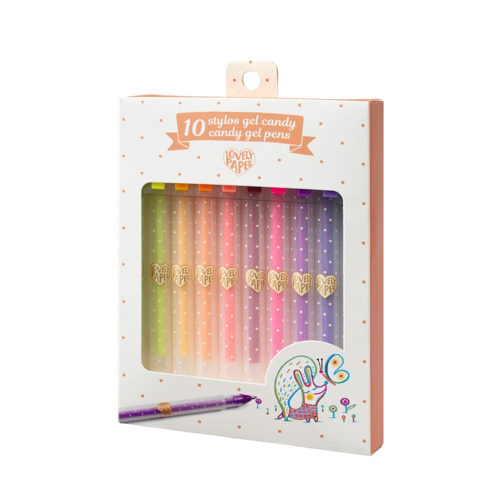 10 Gel Pens - Candy
