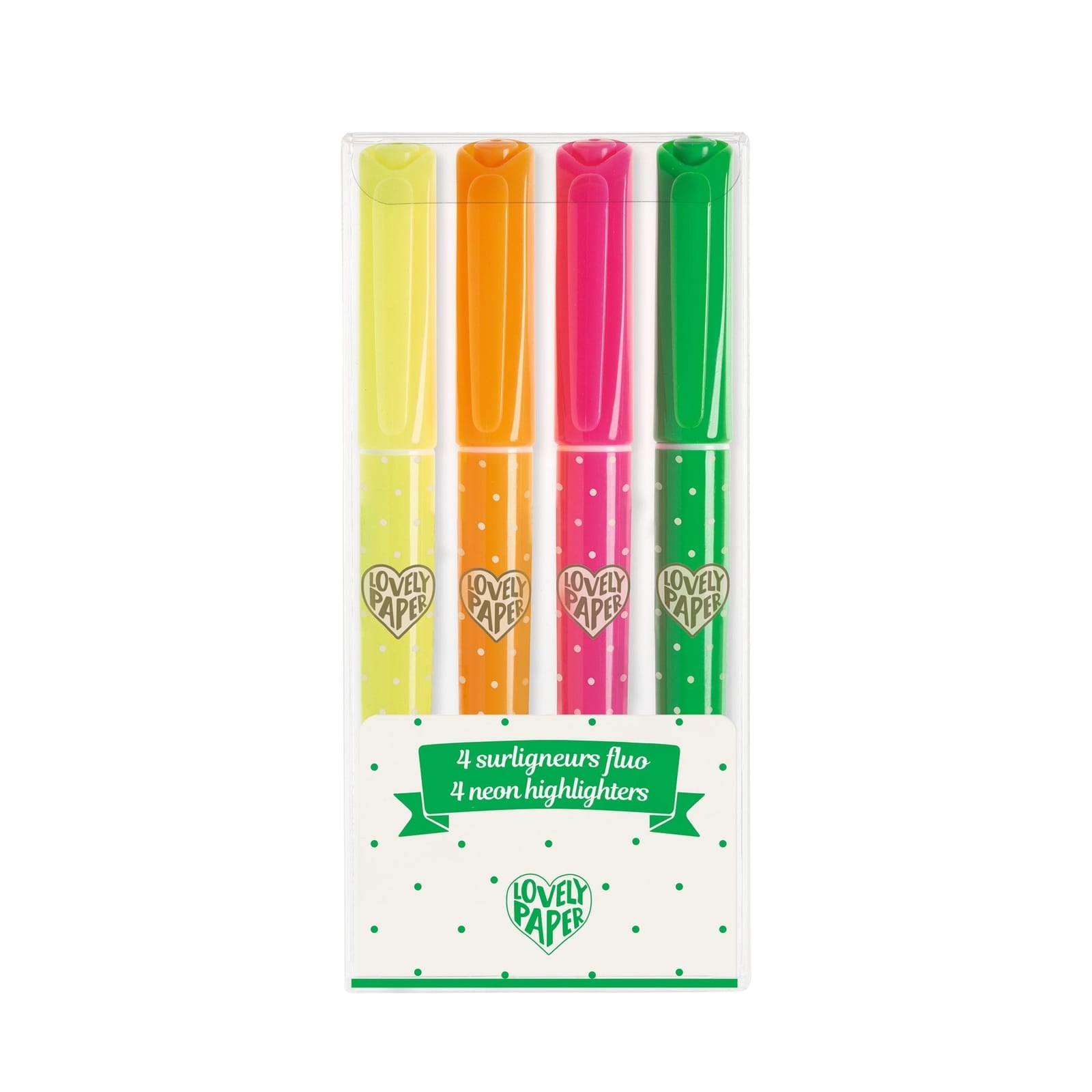4 Highlighters - Neon