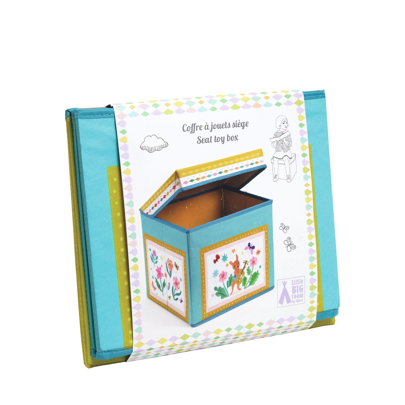 Storage Toy Box - Caravan