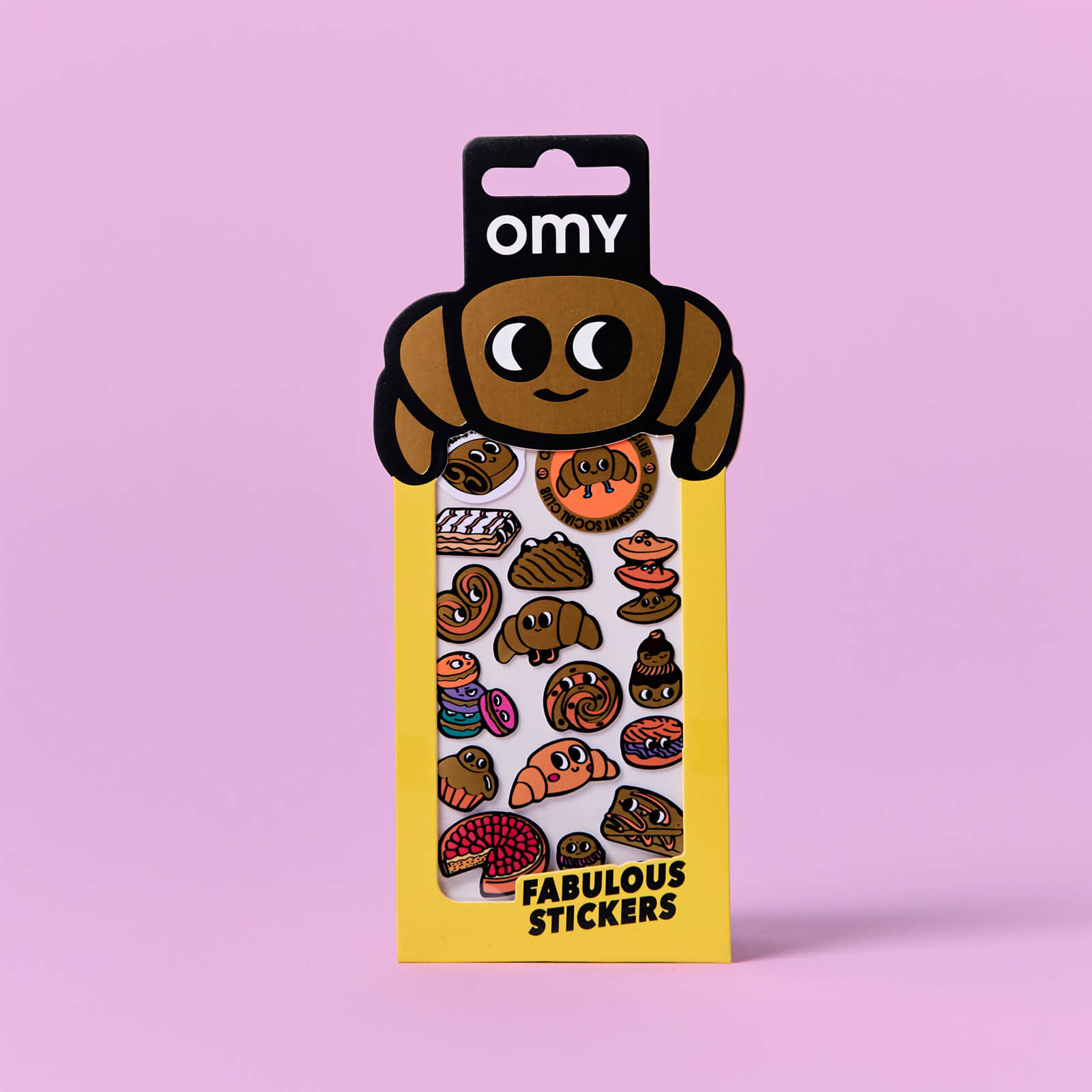 Stickers Iconic - Croissant Leon