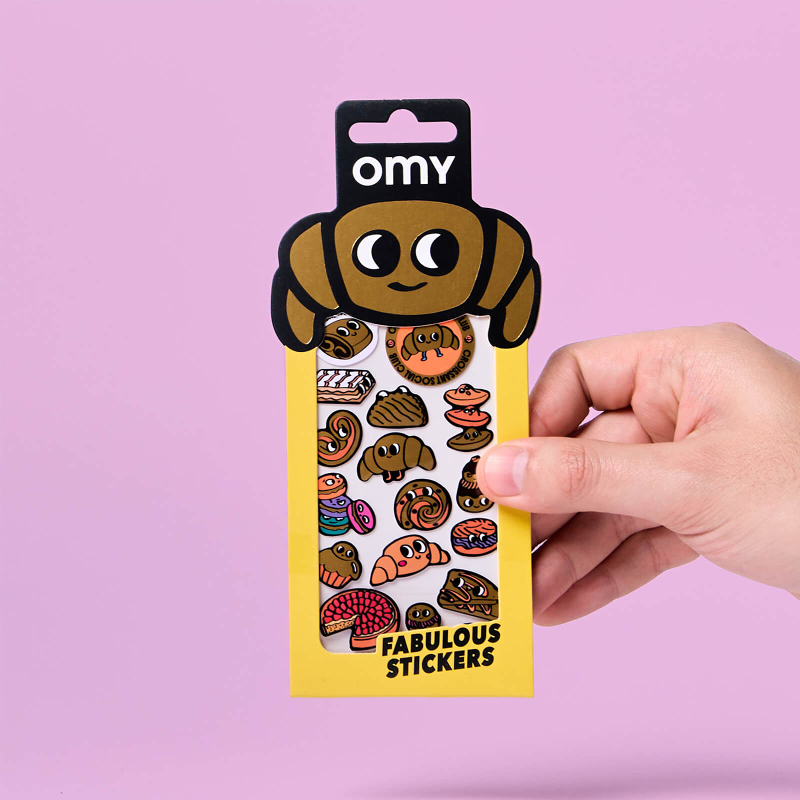 Stickers Iconic - Croissant Leon