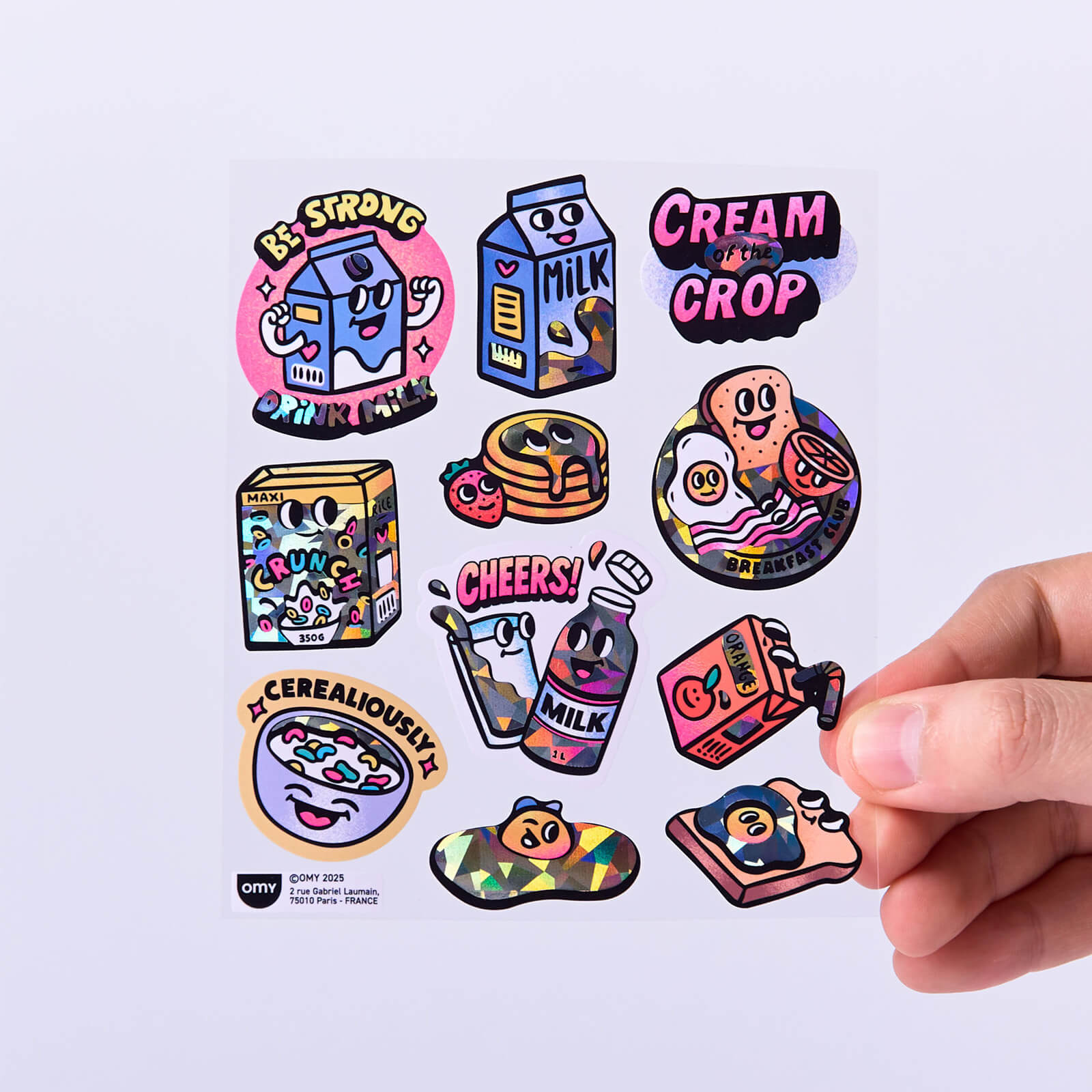 Stickers Big - Milk Miky