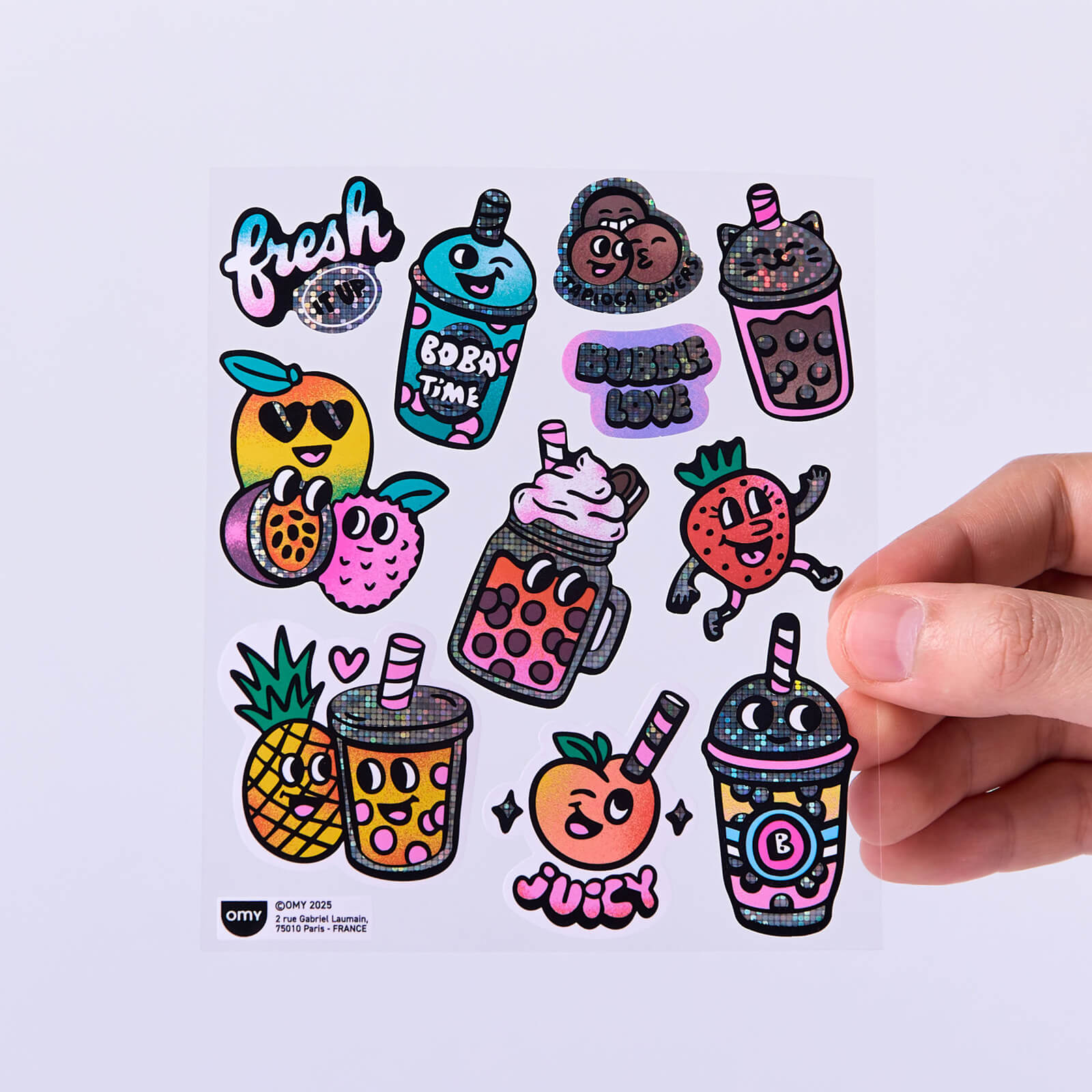 Stickers Big - Bubble Tea