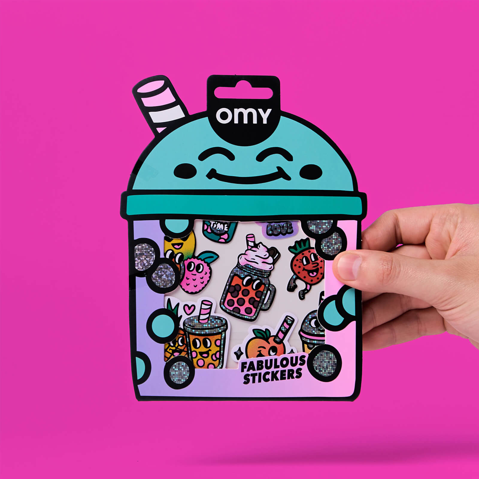 Stickers Big - Bubble Tea