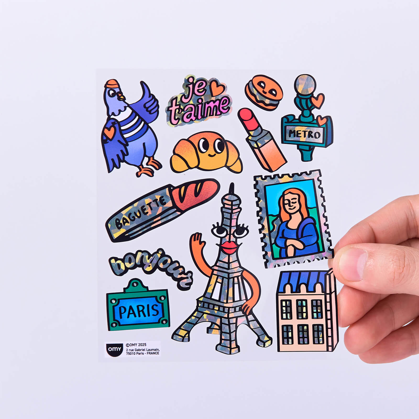 Stickers Big - Paris
