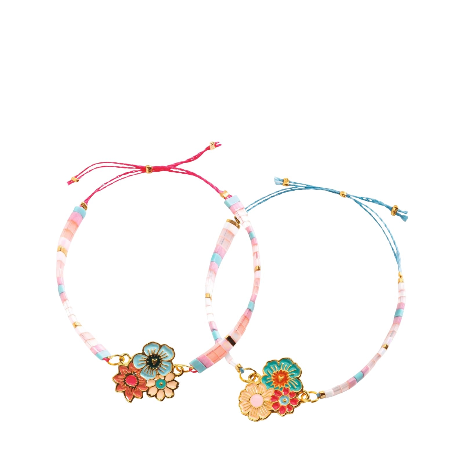 Jewellery Craft Set - Flowers Bracelets