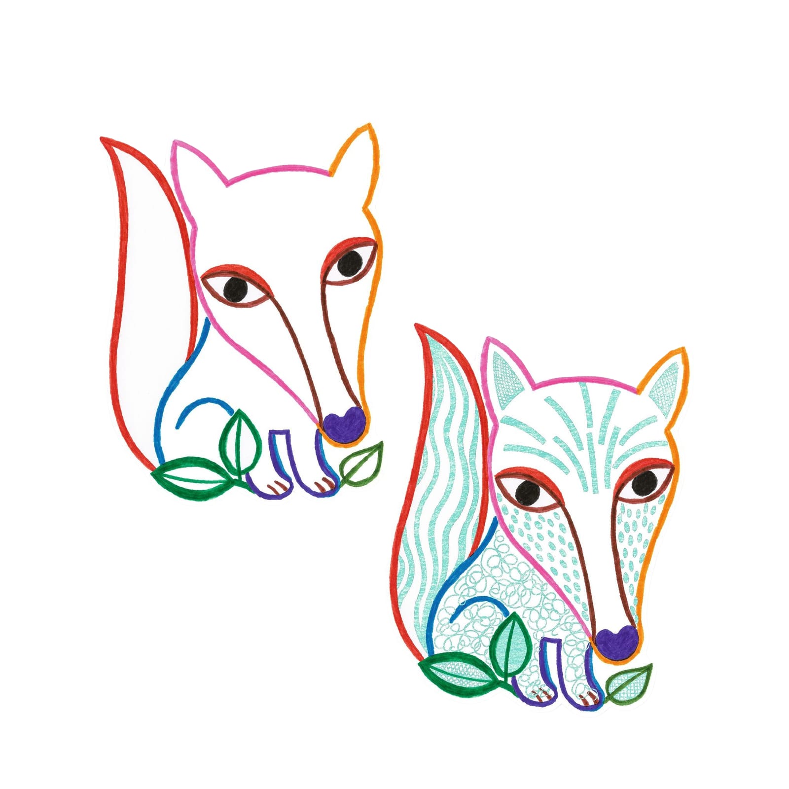 Colouring Craft Set - Forest Friends