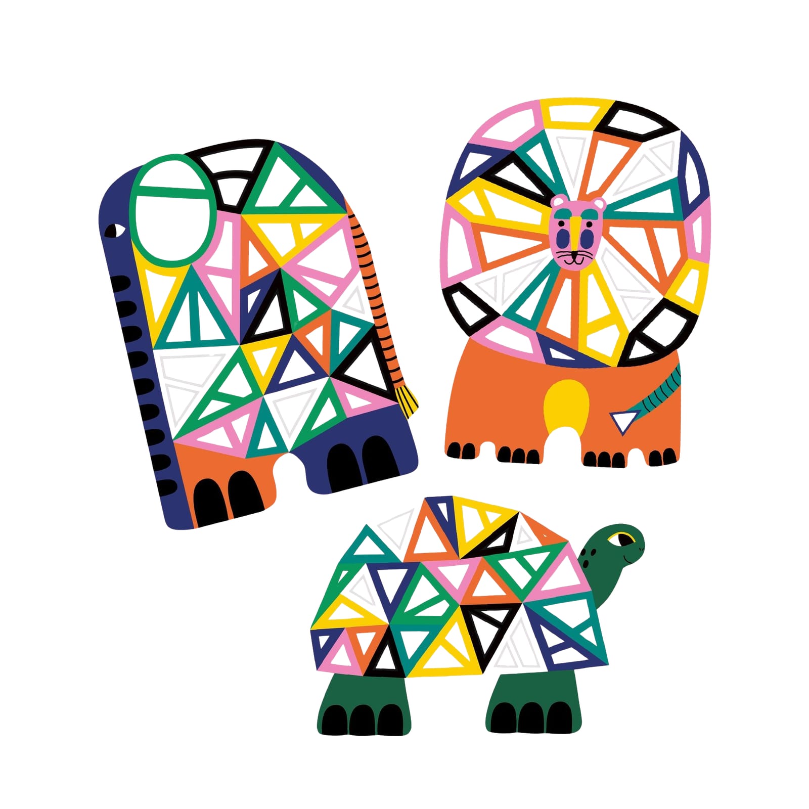 Mosaics Craft Set - Africa