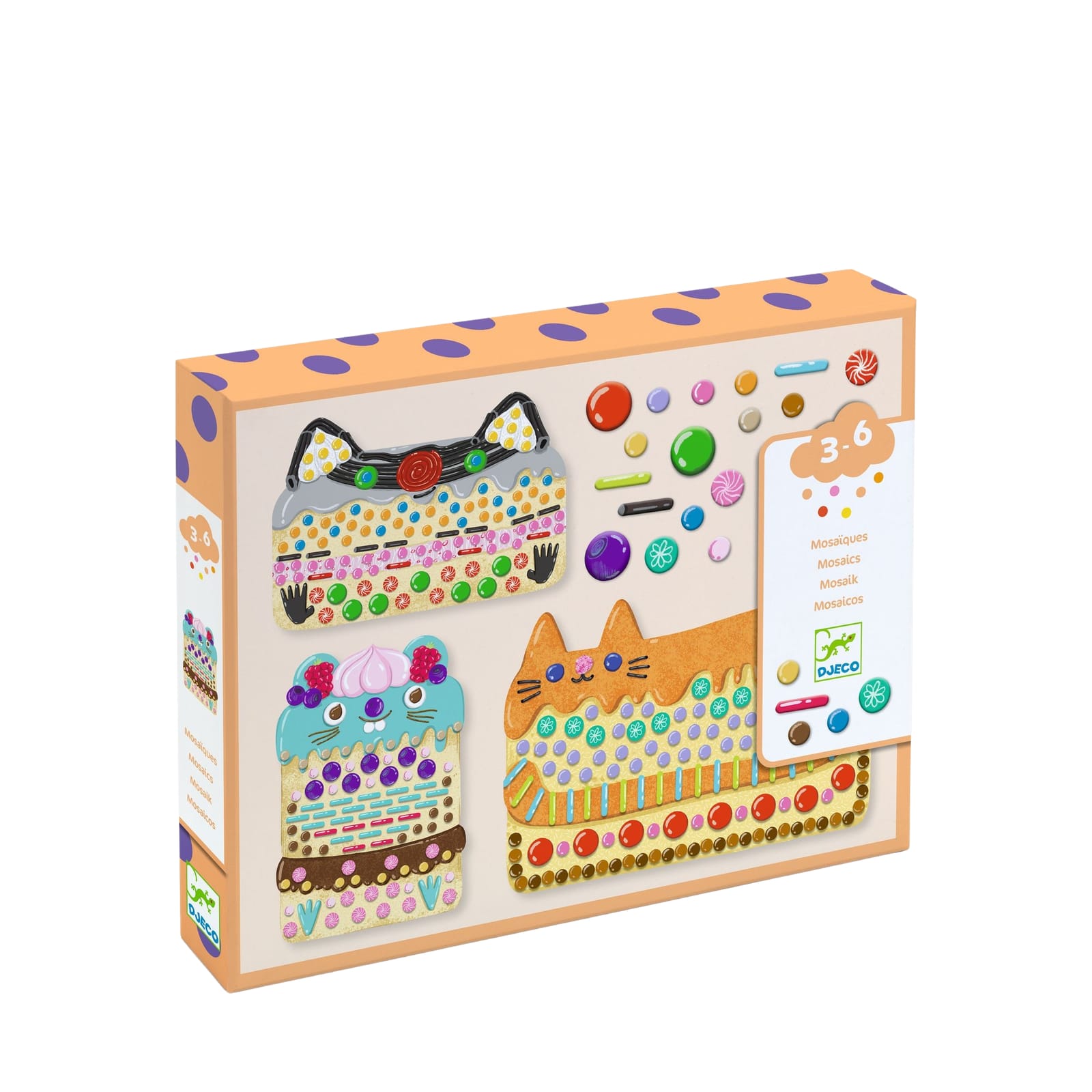 Mosaics Craft Set - Cakes and Sweets