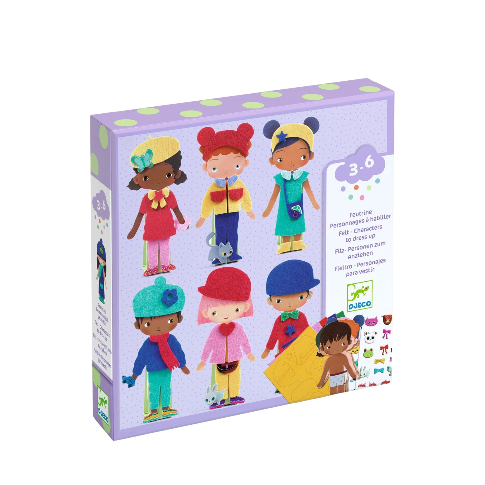 Felt Collage Craft Set - Dress Up