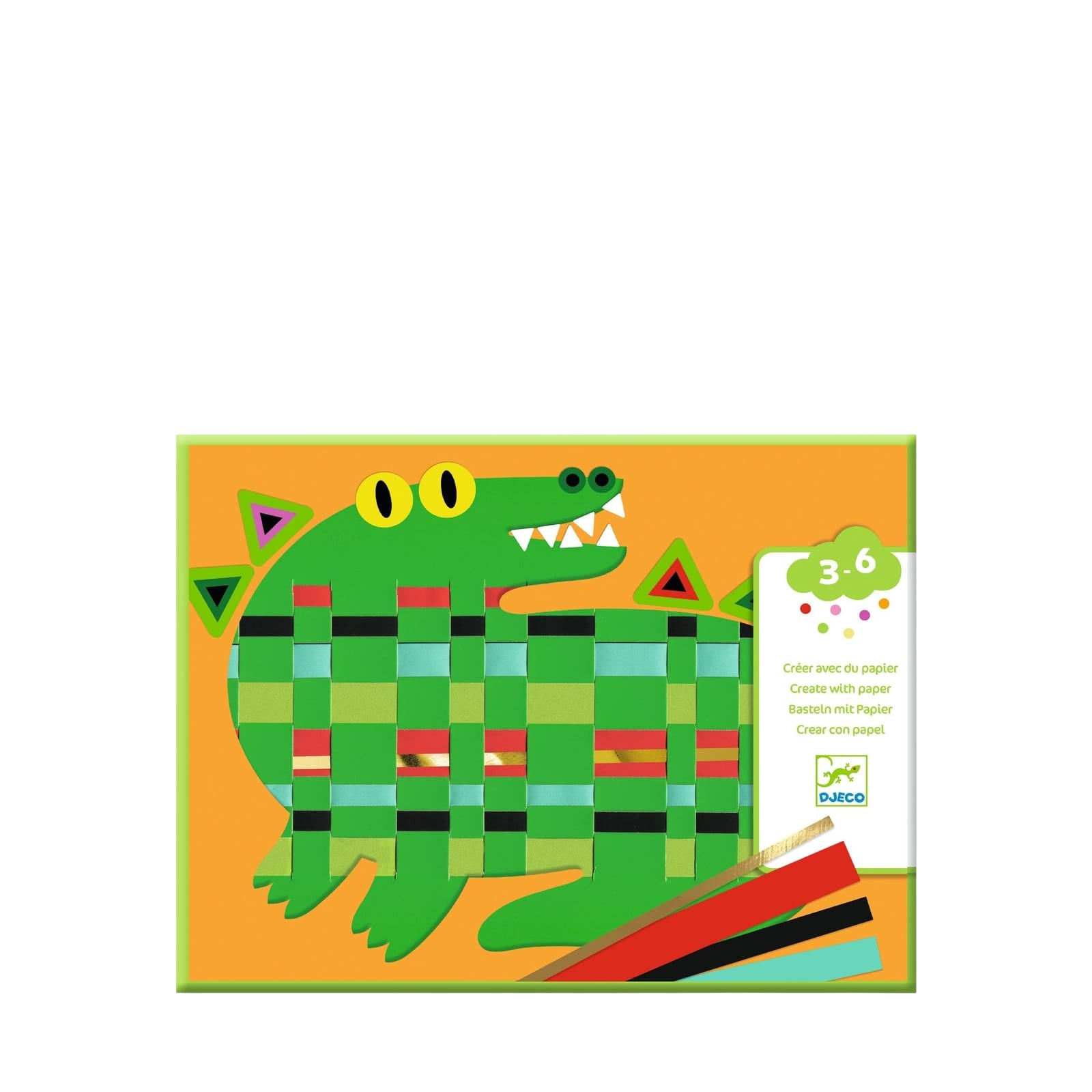 Paper Collage Craft Set - In Front and Behind
