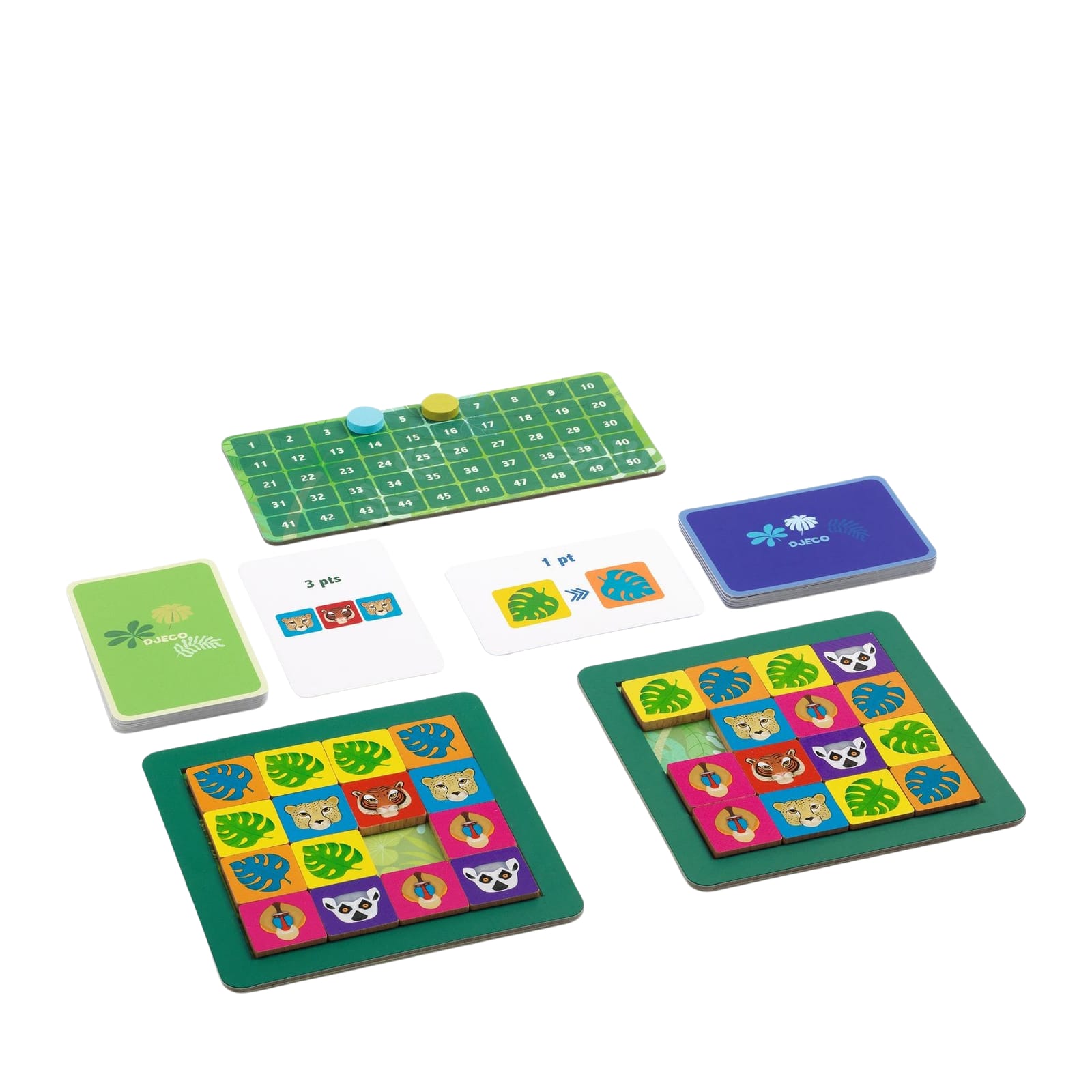 Observation Game - Jungle Taquin