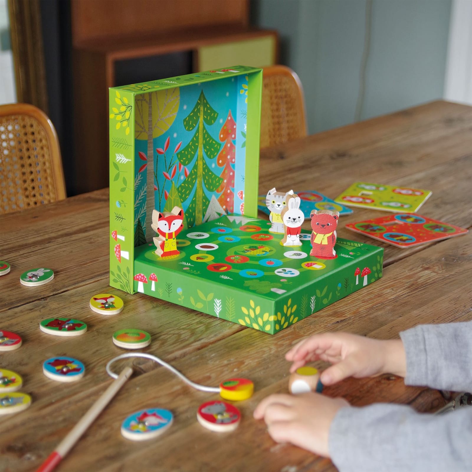 Ludo Wood - 4 Games In One