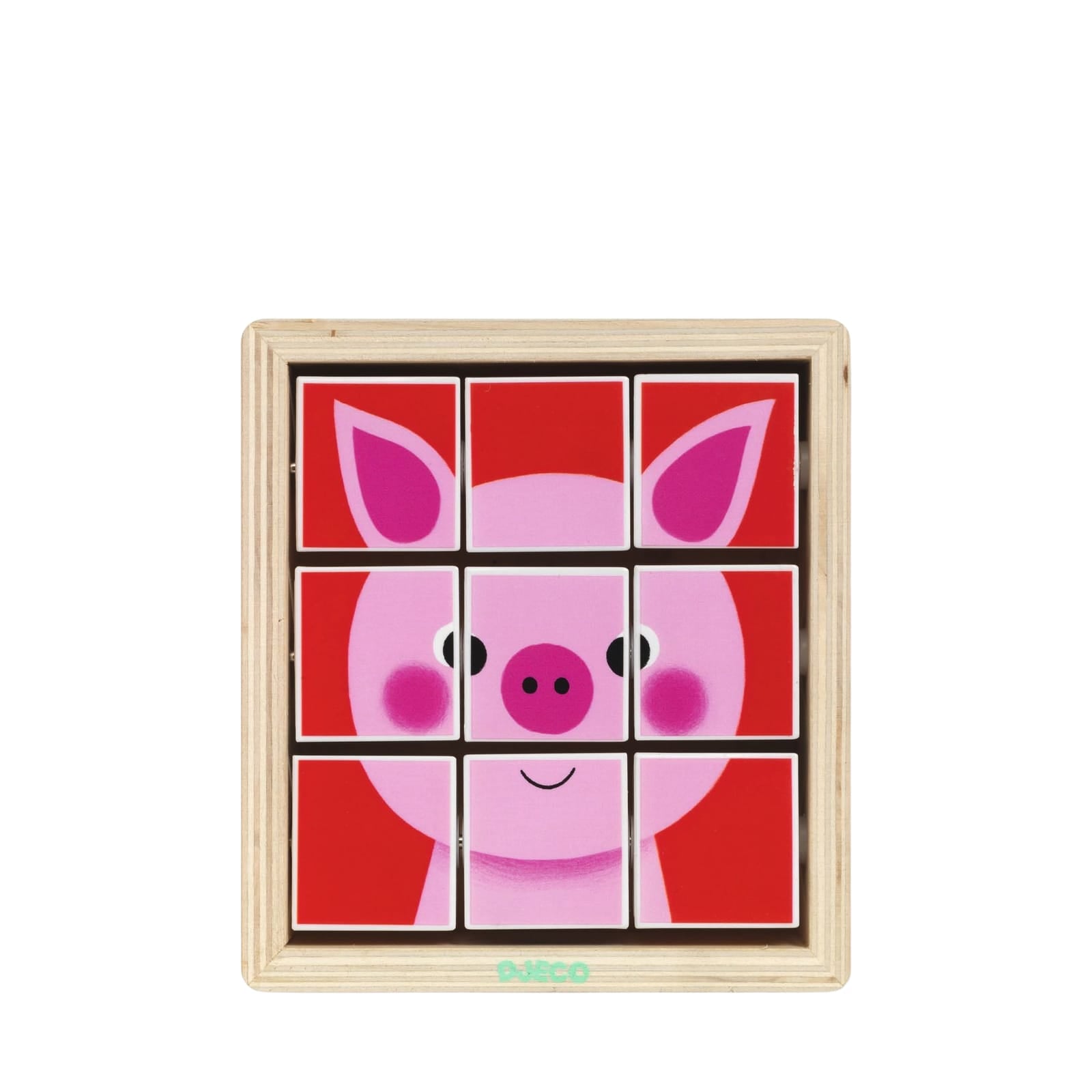 Wooden Blocks Puzzle - Farm Animals