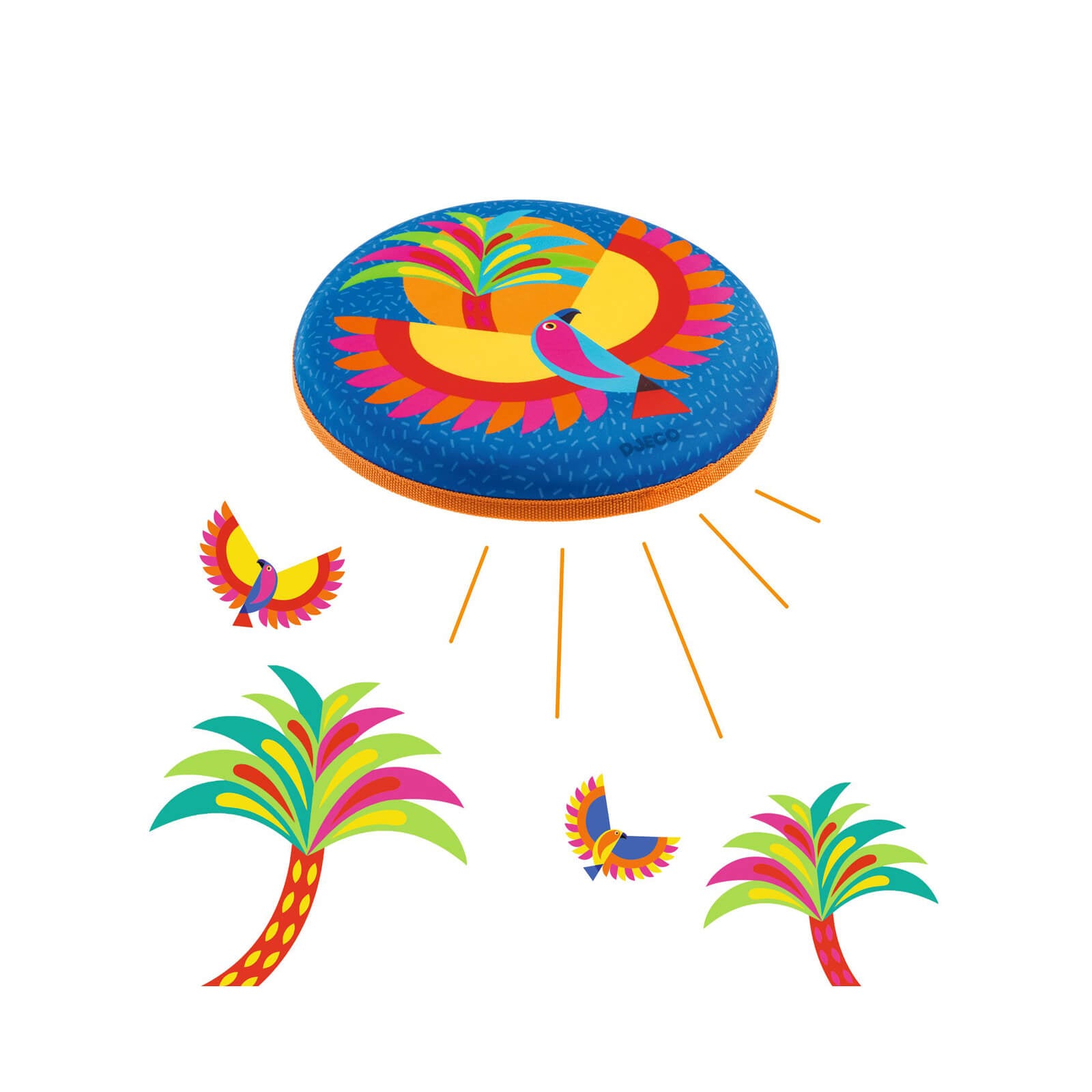 Foam Frisbee - Flying Bird