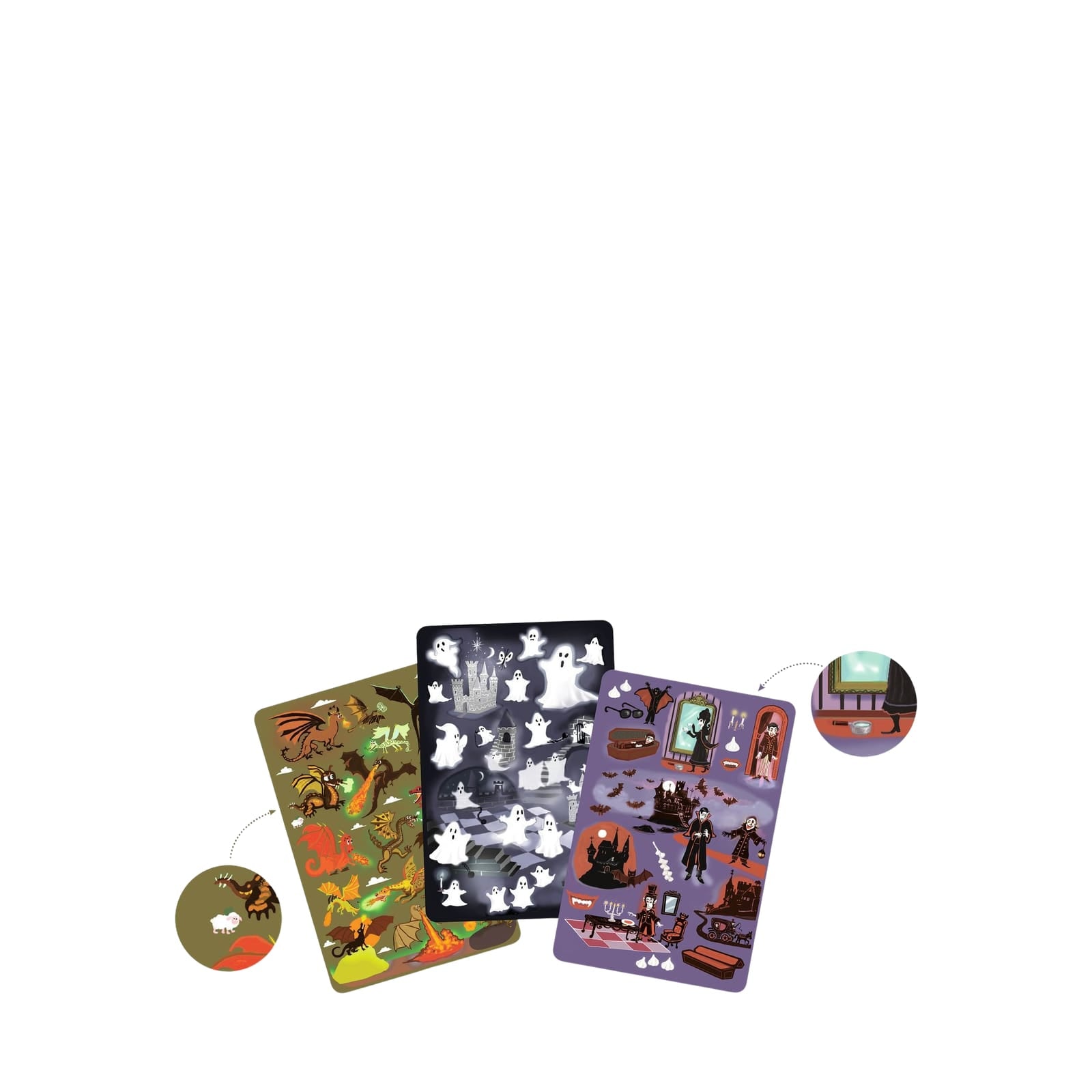 Card Game Find The Odd One Out - Spook