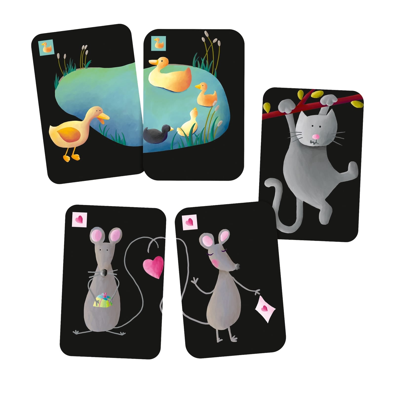 Matching Pairs Card Game - Mistigri
